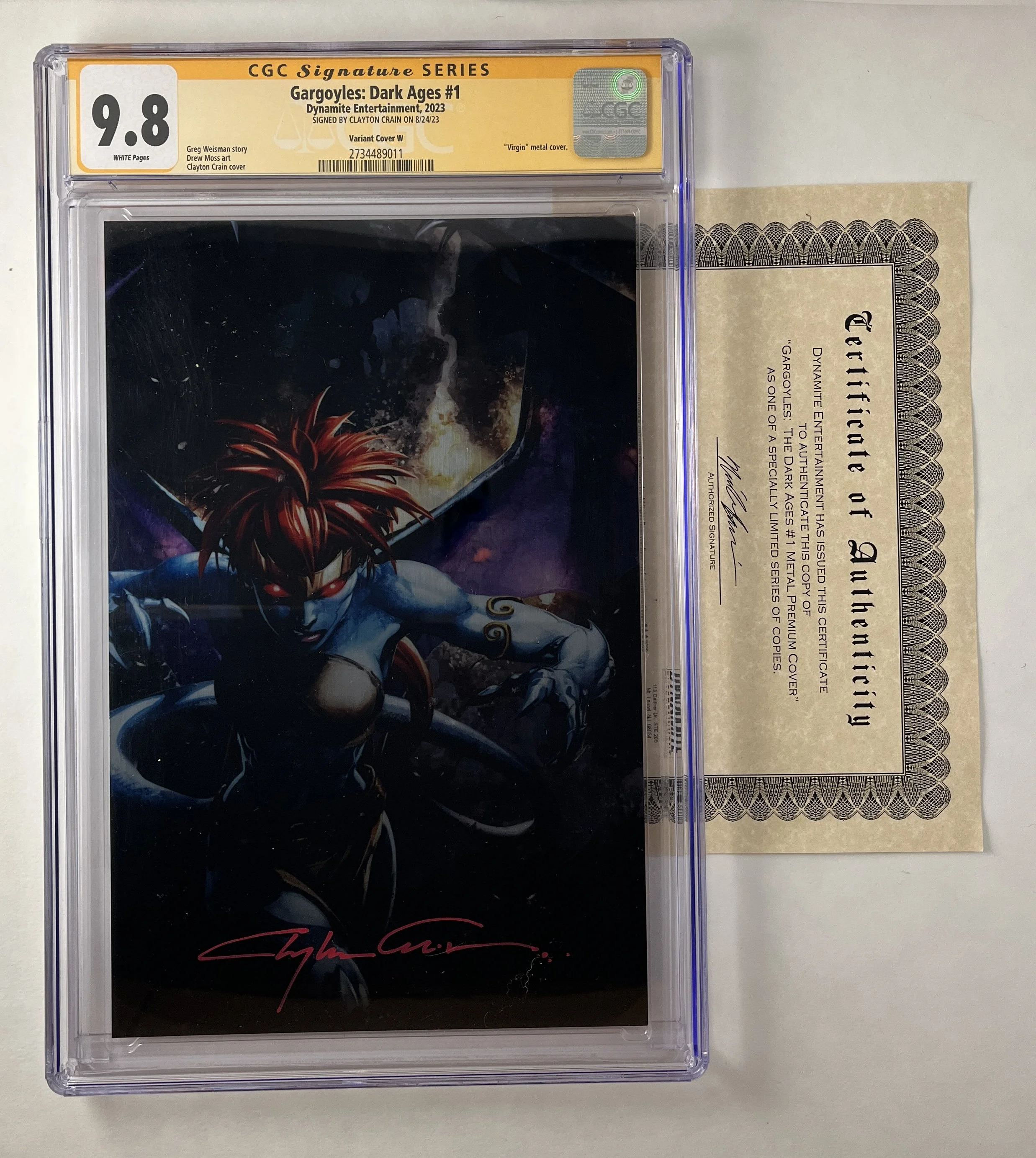 Dynamite Entertainment: Gargoyles Dark Ages #1