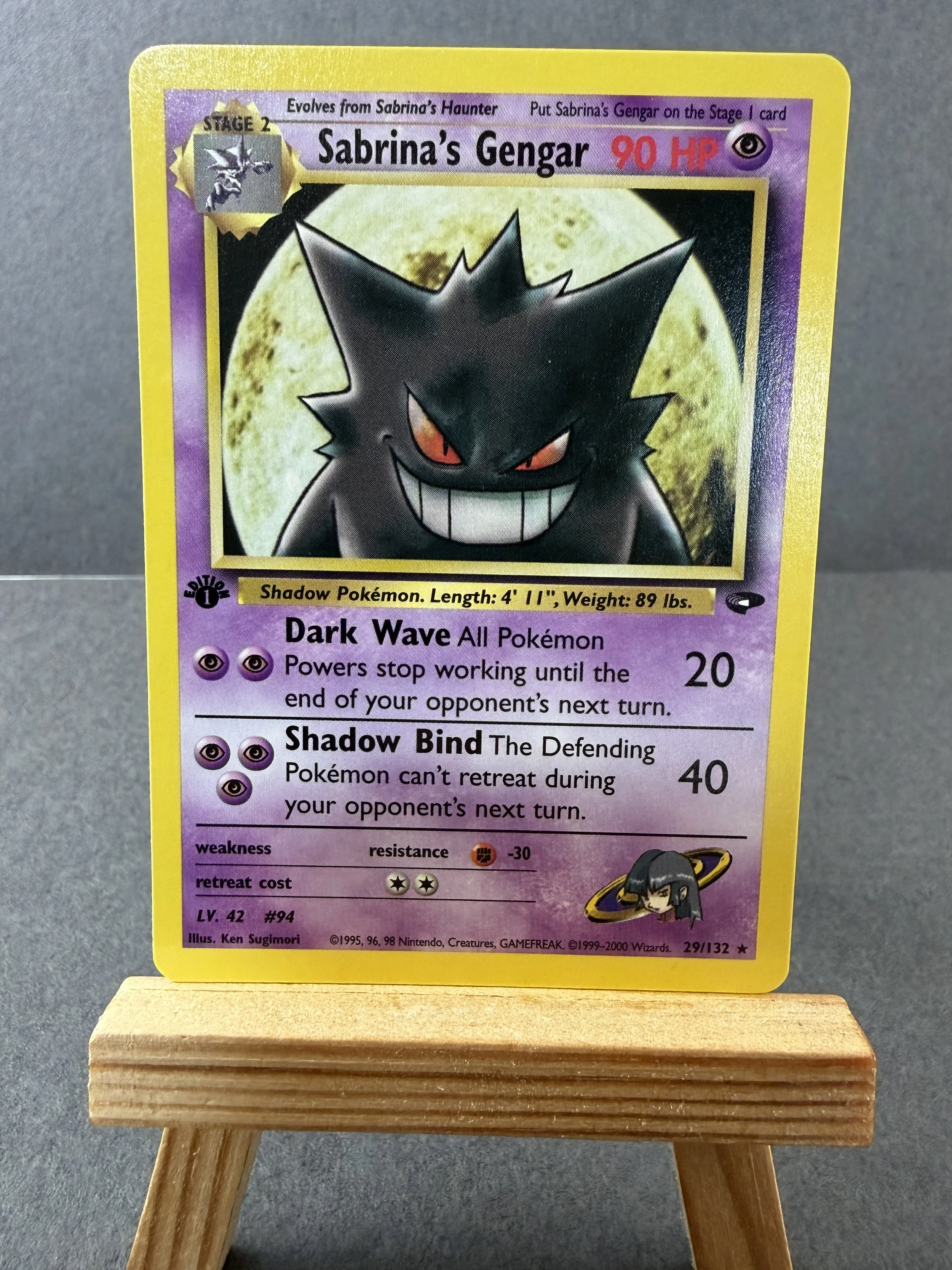 First Edition Sabrina's Gengar 29/132 - Near Mint