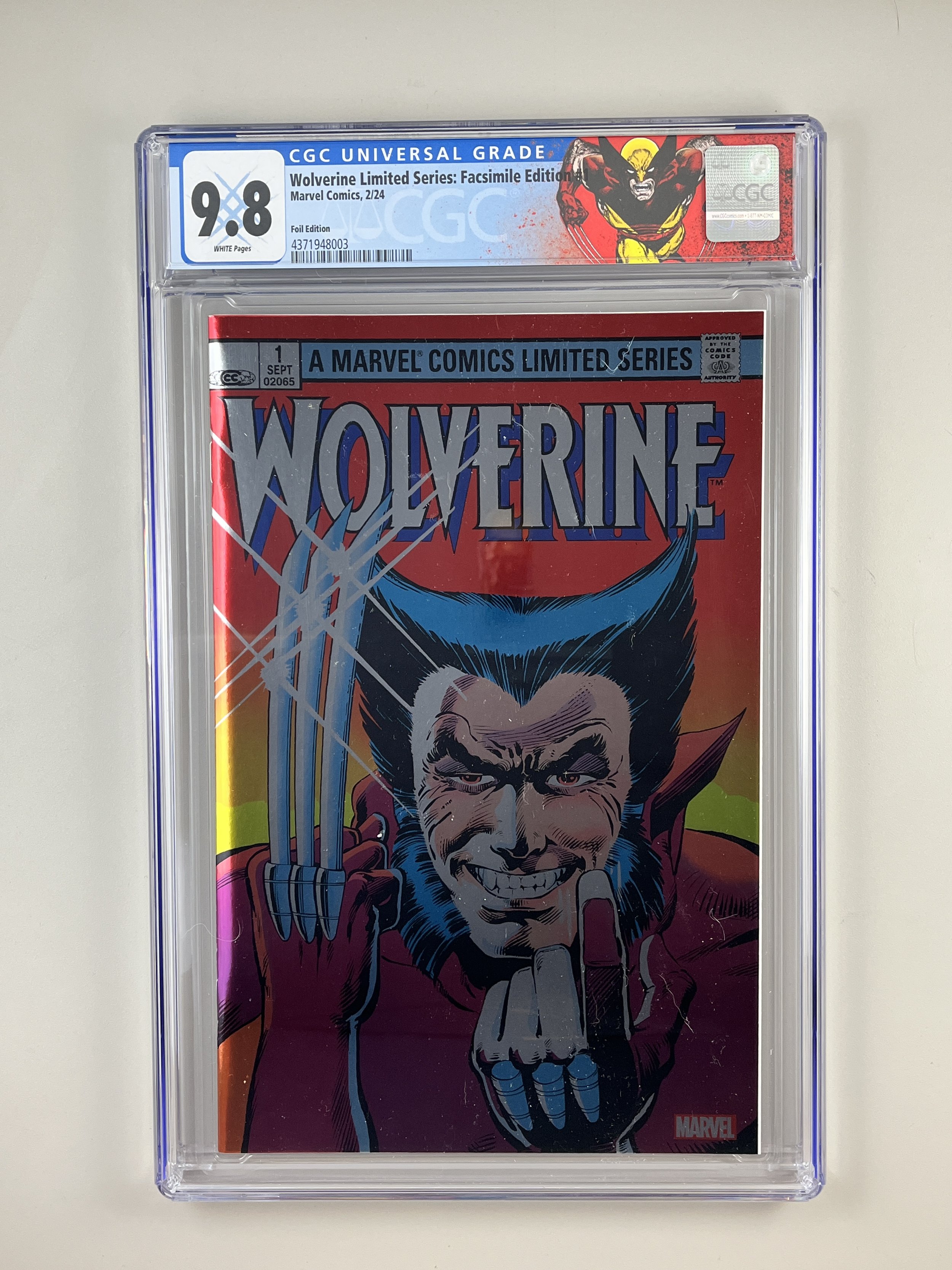 Marvel: Wolverine Limited Series #1