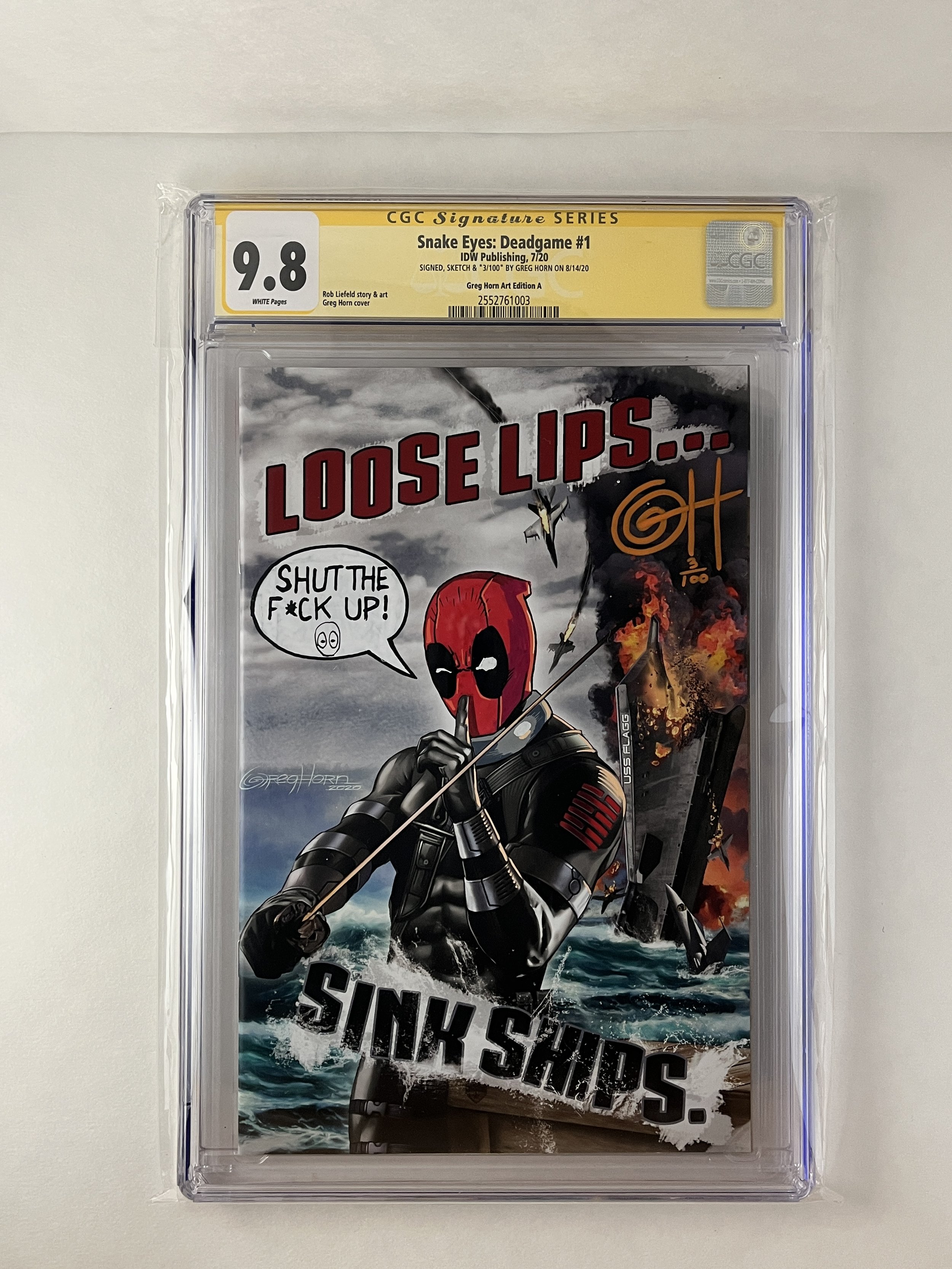 IDW Publishing: Snake Eyes Deadgame #1