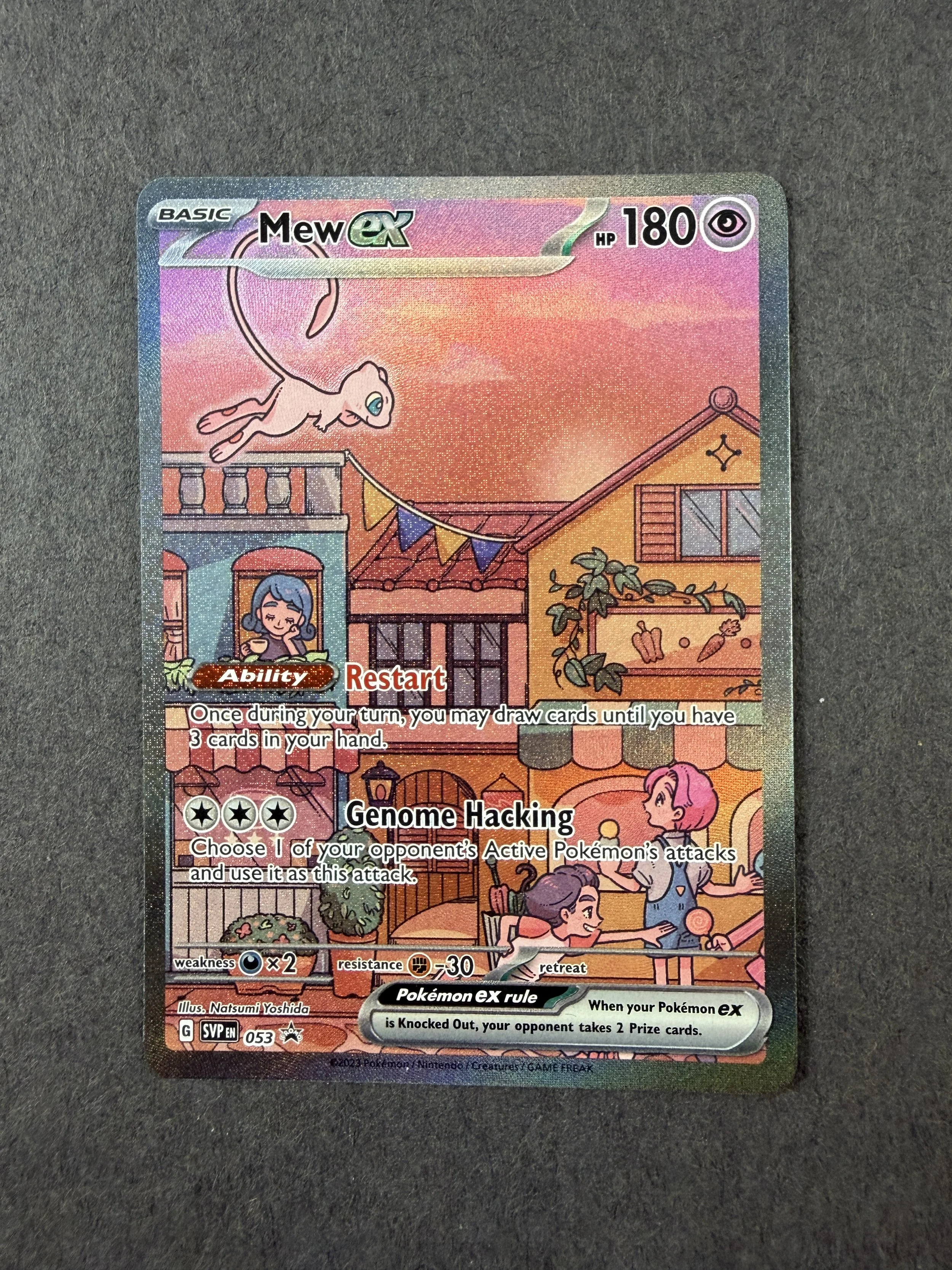 Pokémon Mew EX black star promo 053
