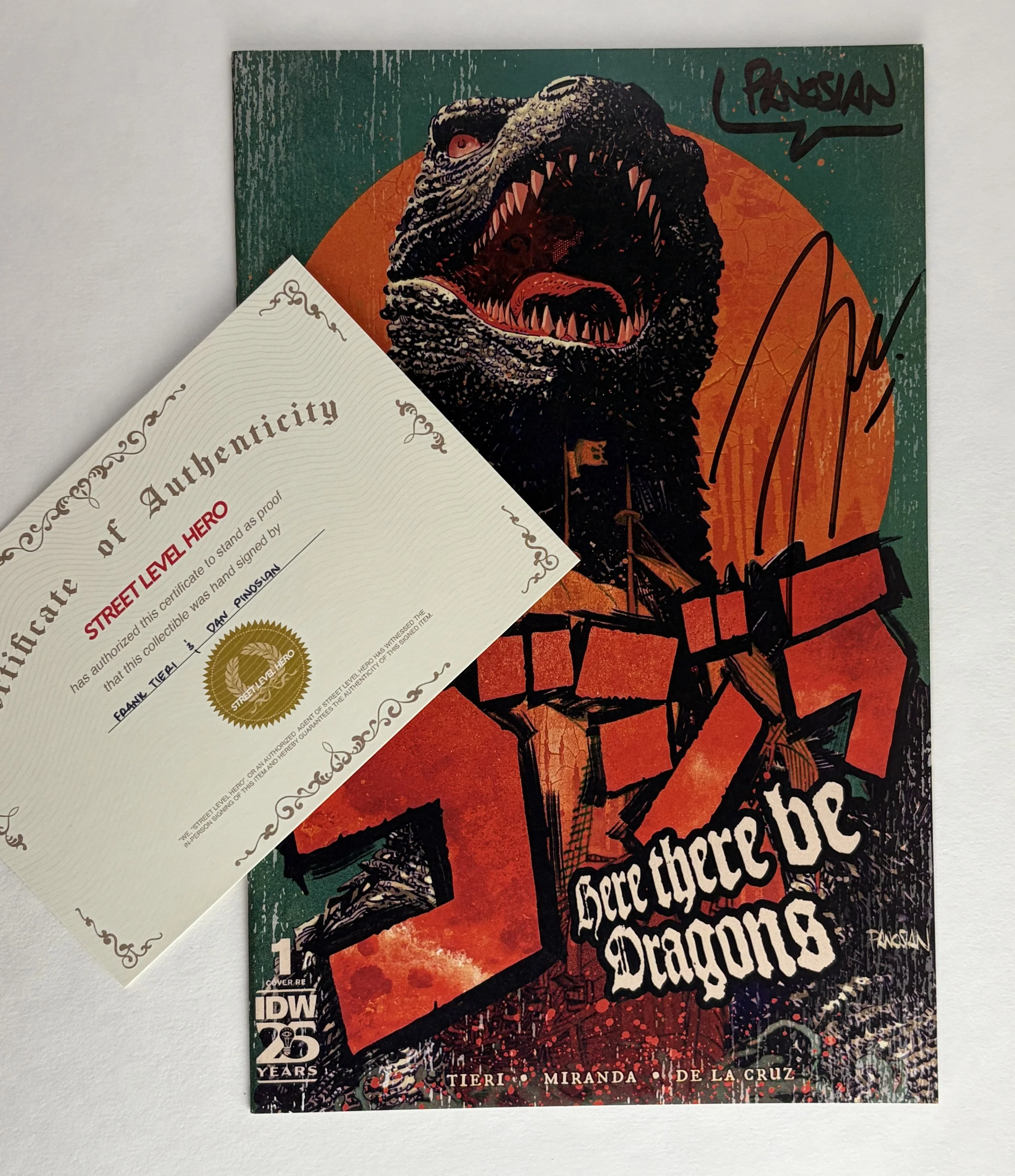 IDW: Godzilla Here There Be Dragons #1