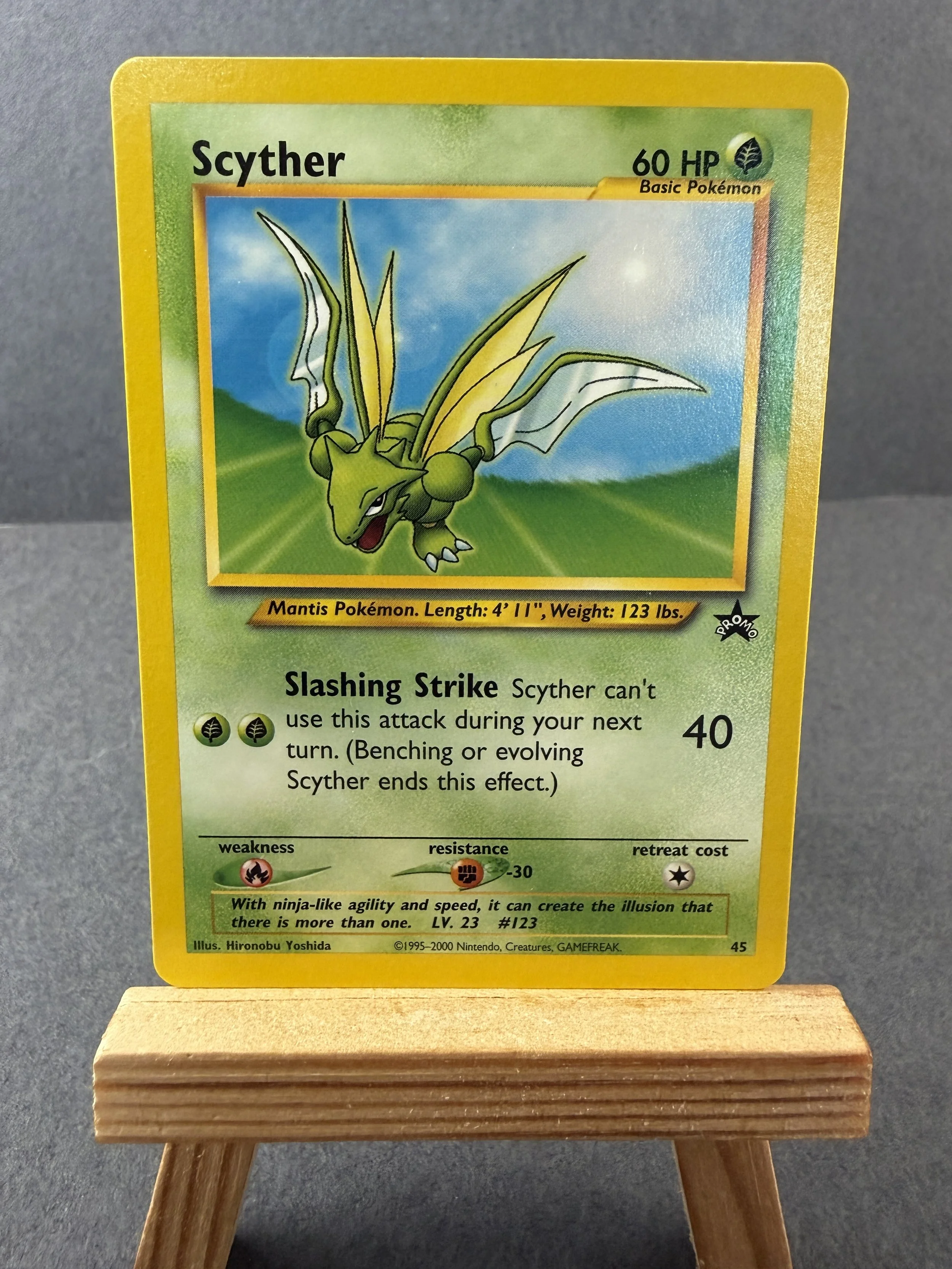 Scyther Black Star Promo #45 - Near Mint