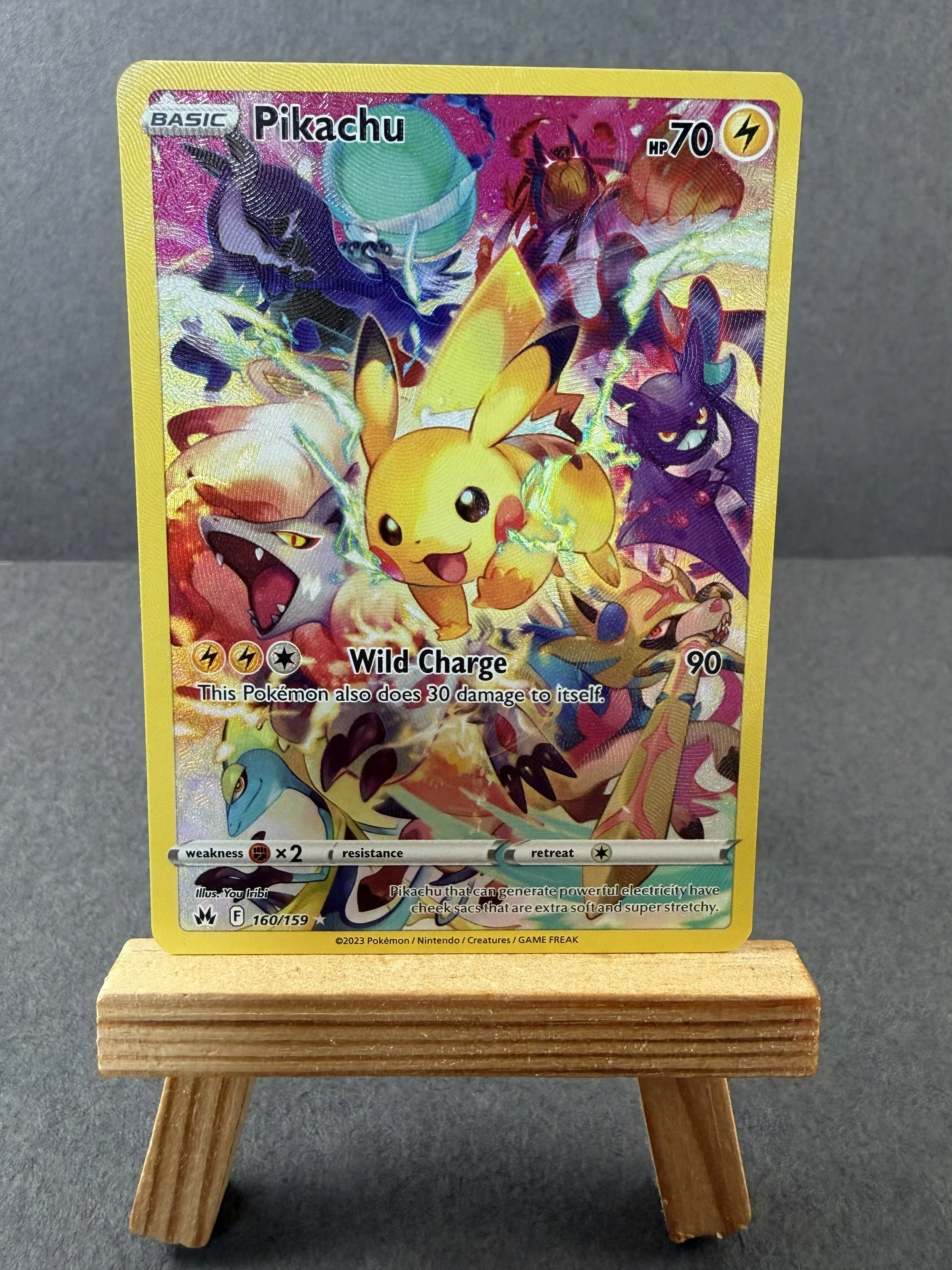 Pikachu 160/159 SIR Pokémon Card