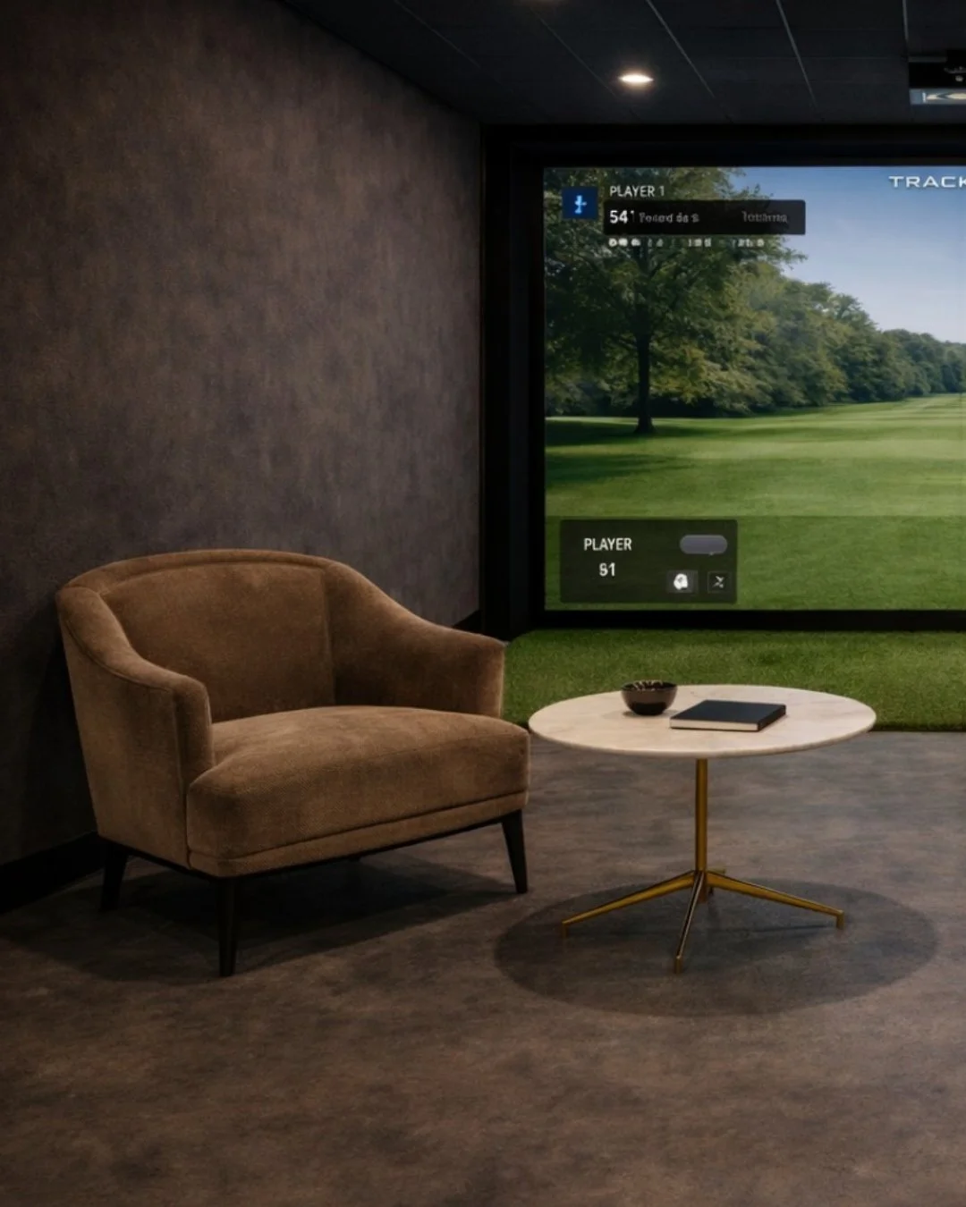 The Library is where everything quiets down. 

Designed for one to three, every detail is built around focus. A dedicated workspace, a comfortable chair, and just enough room to think clearly, work intentionally, or dial in your game without distract