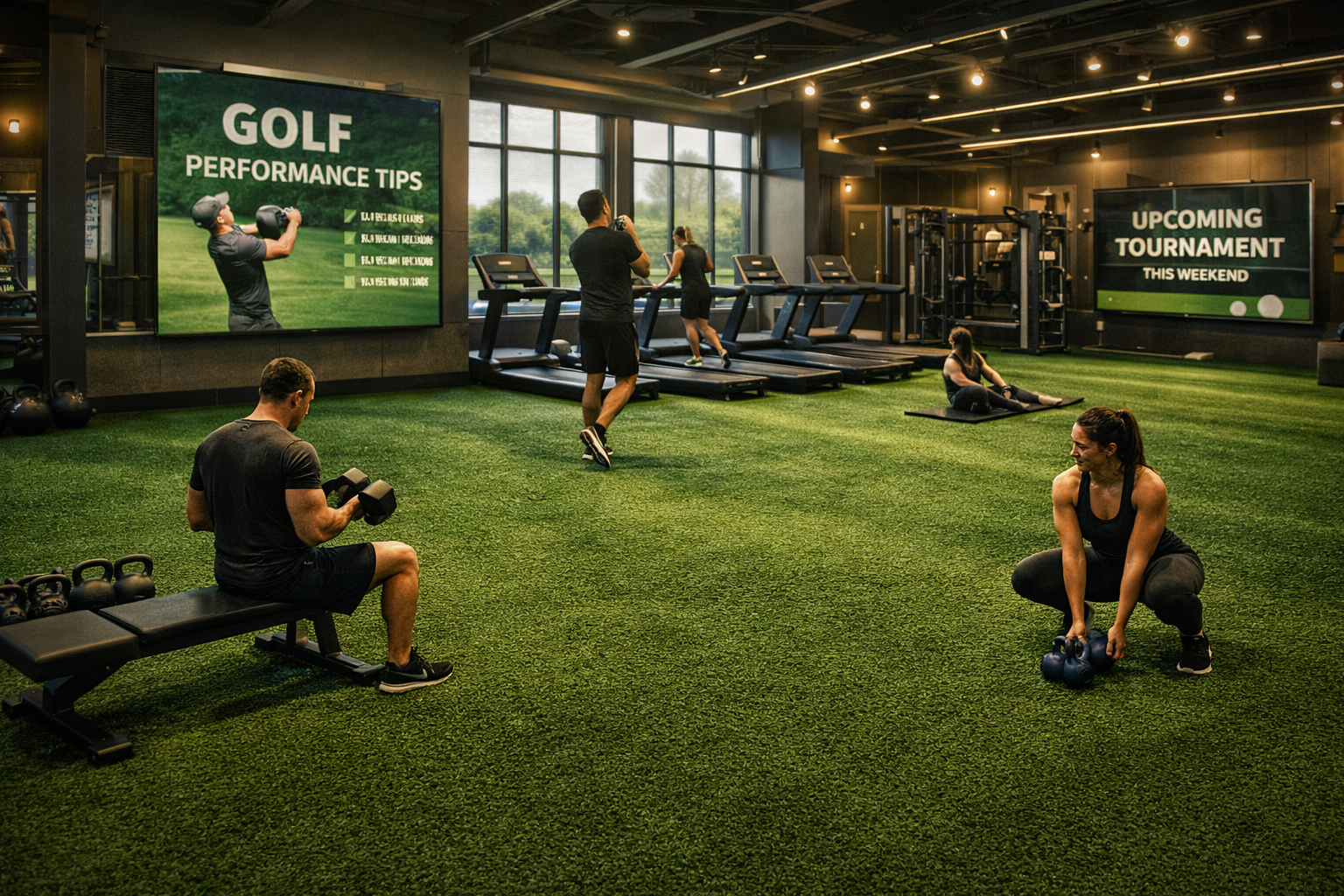 Fitness facilities designed to optimize performance and recovery