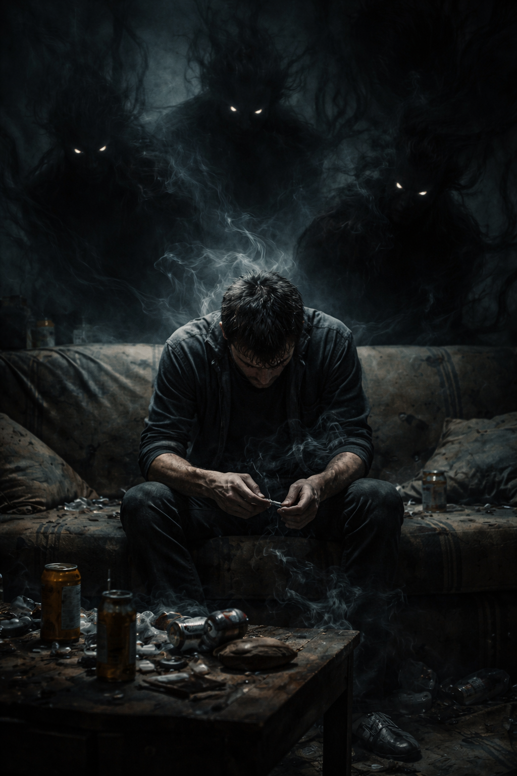 Shapes Of Things Holding Him