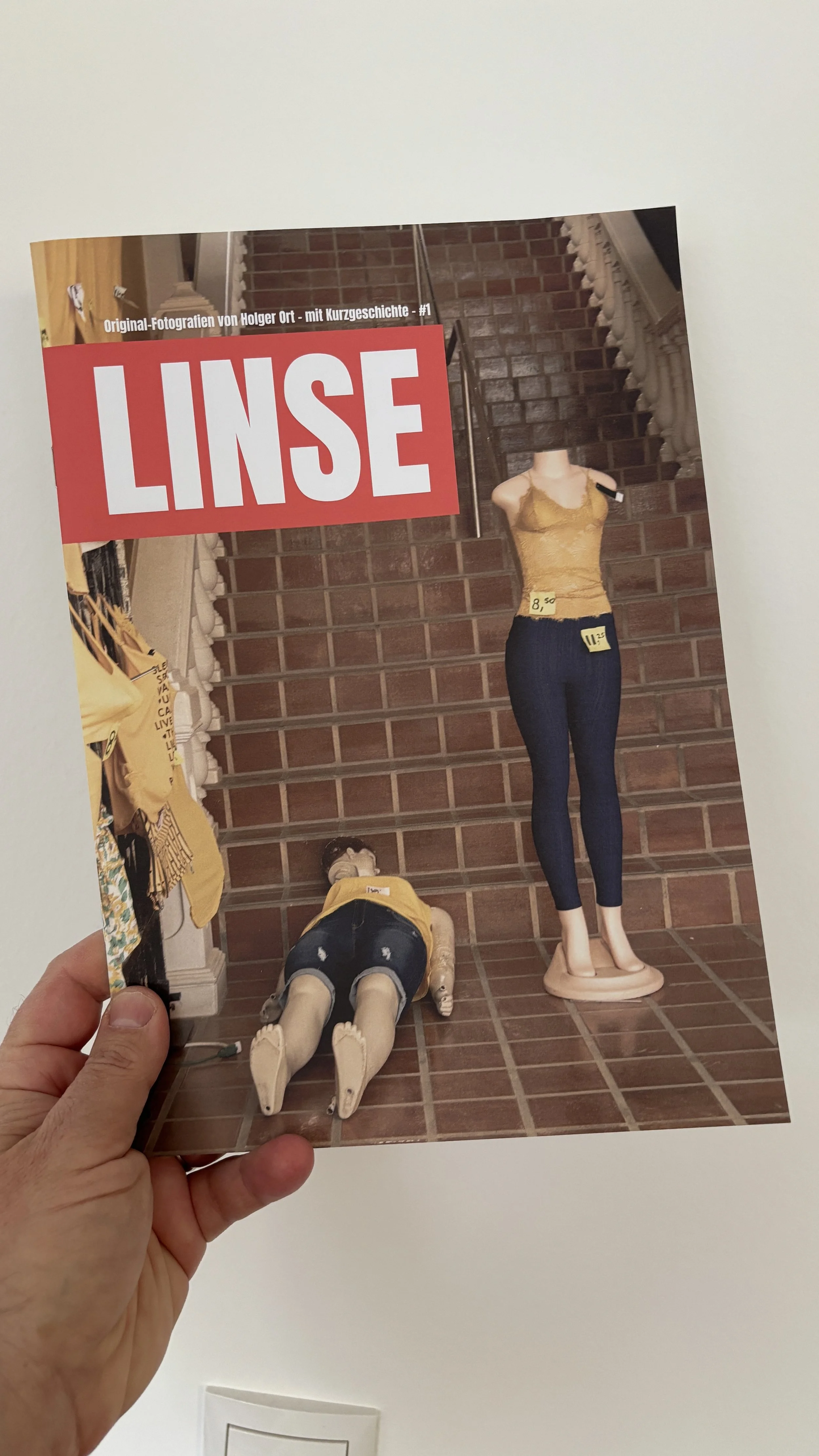LINSE #1 ist da. Mein neues Fotozine ist im Shop.