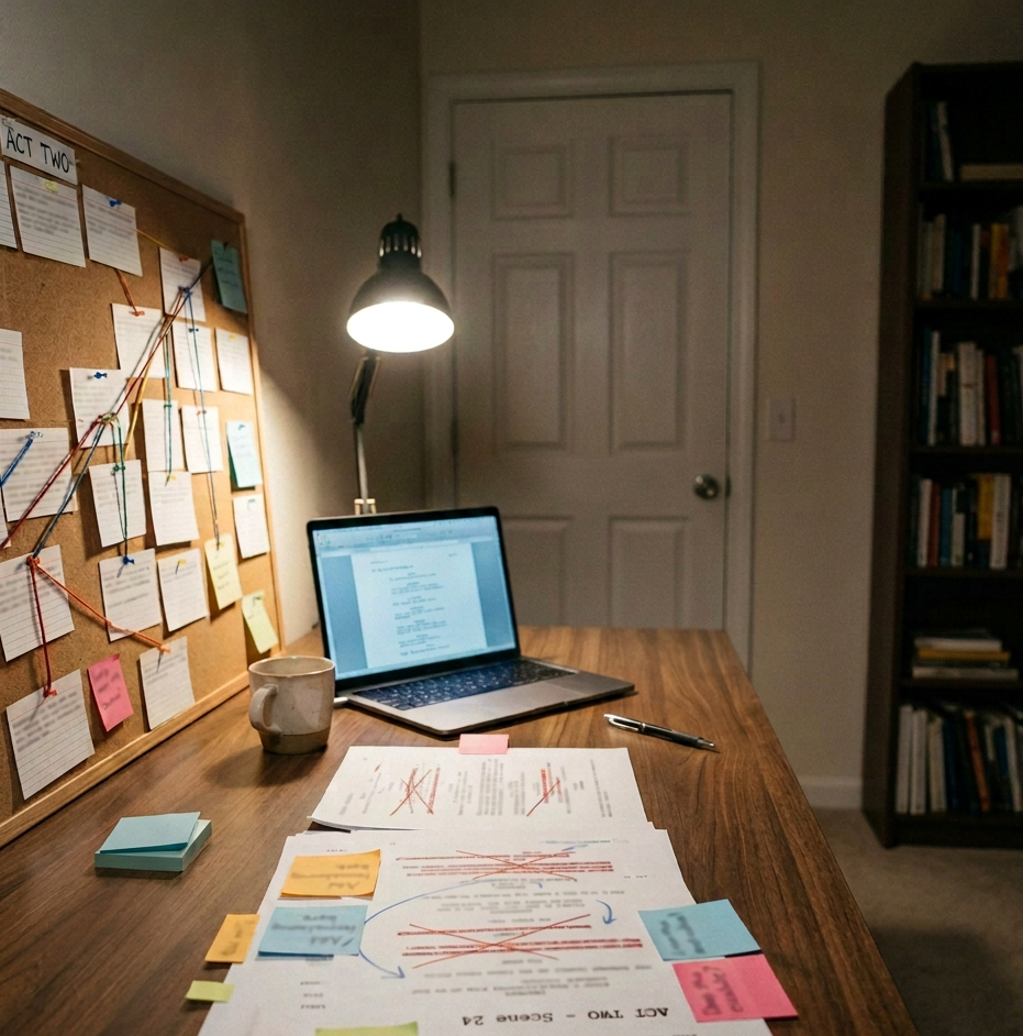 Tackling Act Two: Applying Screenplay Coverage to the Second&nbsp;Draft