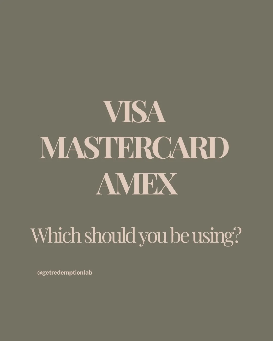 The card network you pick in Canada actually changes how fast you earn points.

Visa and Mastercard are accepted everywhere. Great backup cards, but the earn rates are average at best.

Amex isn&rsquo;t accepted everywhere, but the Cobalt earns 5x on