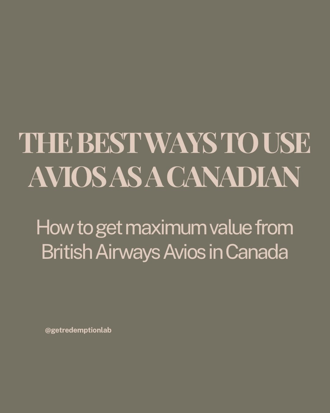Most Canadians have no idea that one points currency can book three of the best business class products in the world.

Avios are earned through the RBC Avion card or Amex Membership Rewards and transfer at 1 to 1.

Qatar Qsuites &mdash; widely consid