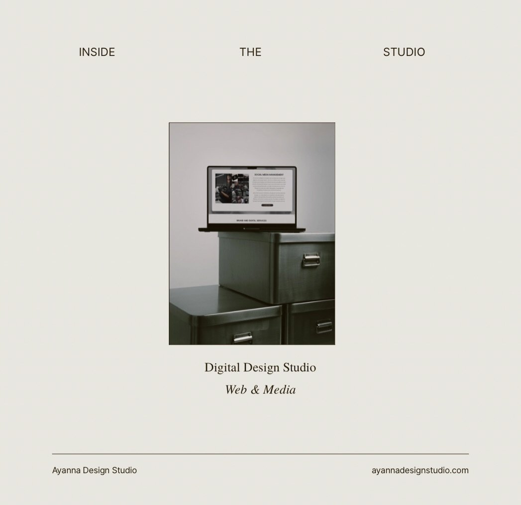 Inside the studio.

Where ideas are refined, not rushed.
Where design feels as good as it looks.

Ayanna Design Studio
