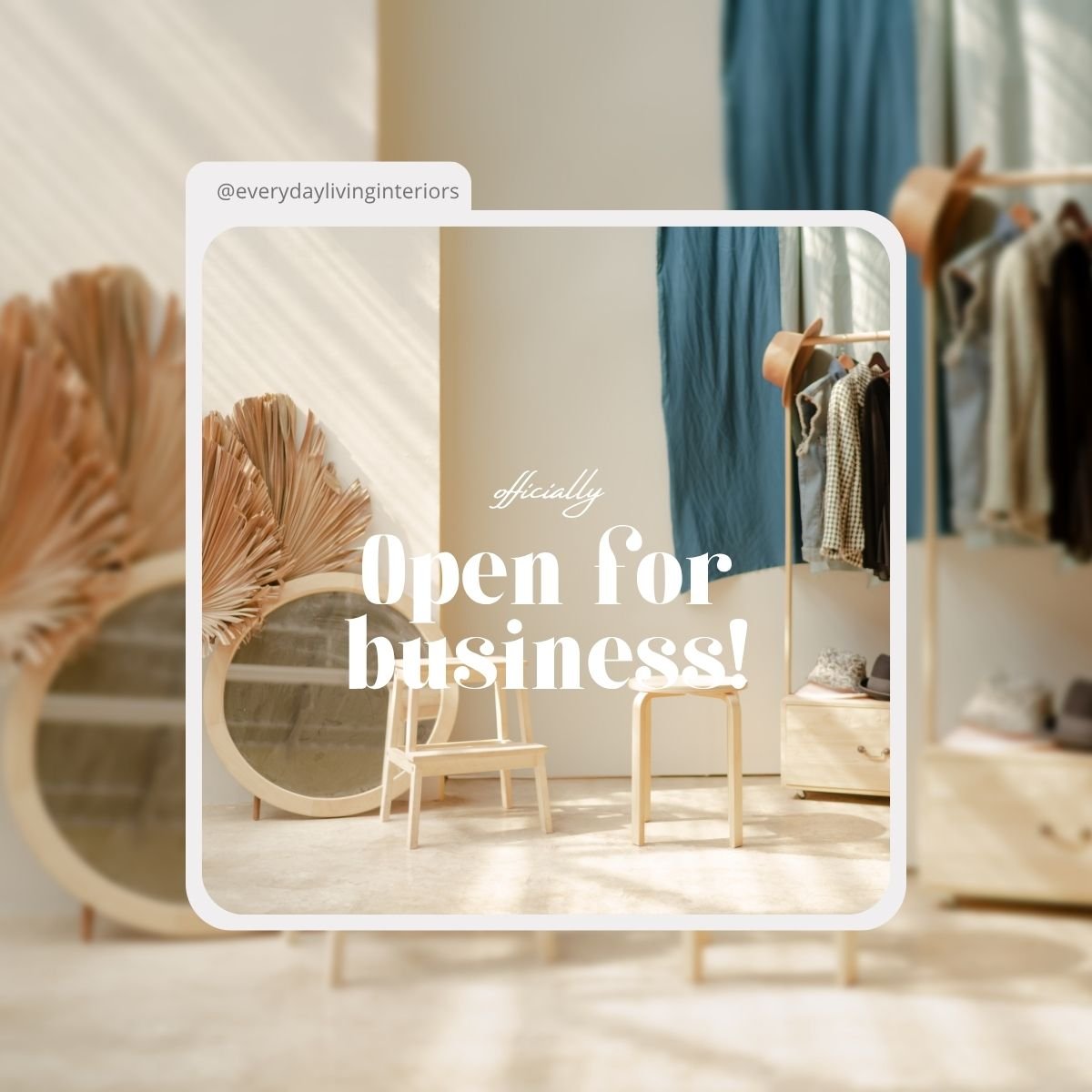 So… I started an interior design business