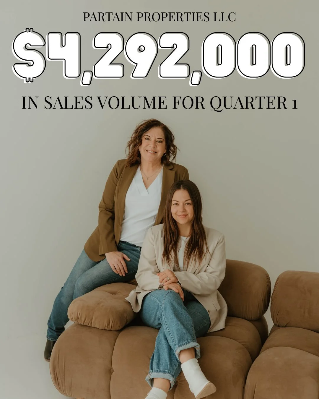 2026 is off to a hot start! 🔥🗝️

From early morning showings to late-night negotiations, this quarter was full of meaningful moments behind the scenes that led to one big result: 

$4,292,000 in closed sales volume❕❕

But what stands out most to us