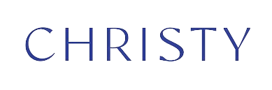 The text 'CHRISTY' written in a clean, modern font.