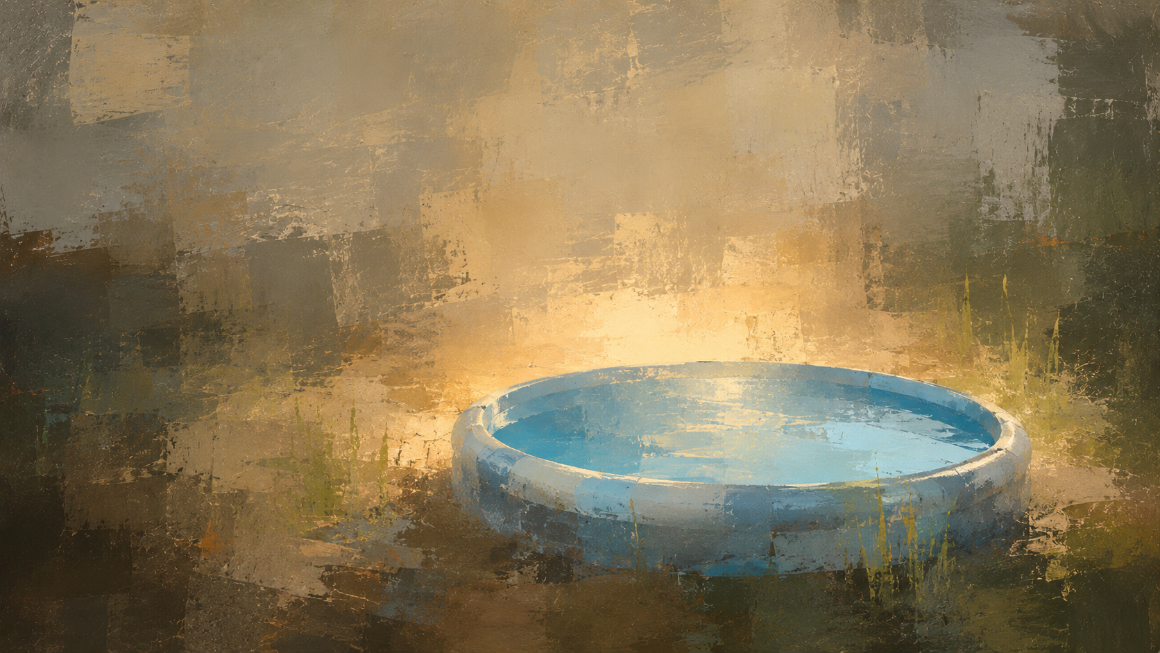 Basking in the Glow of a Shallow Pool