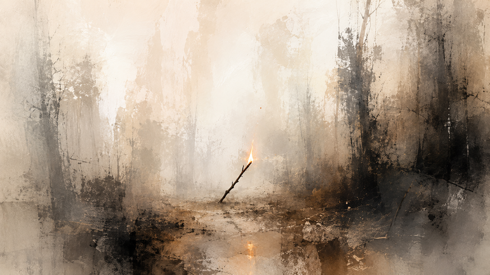 Handling a Stick On Fire