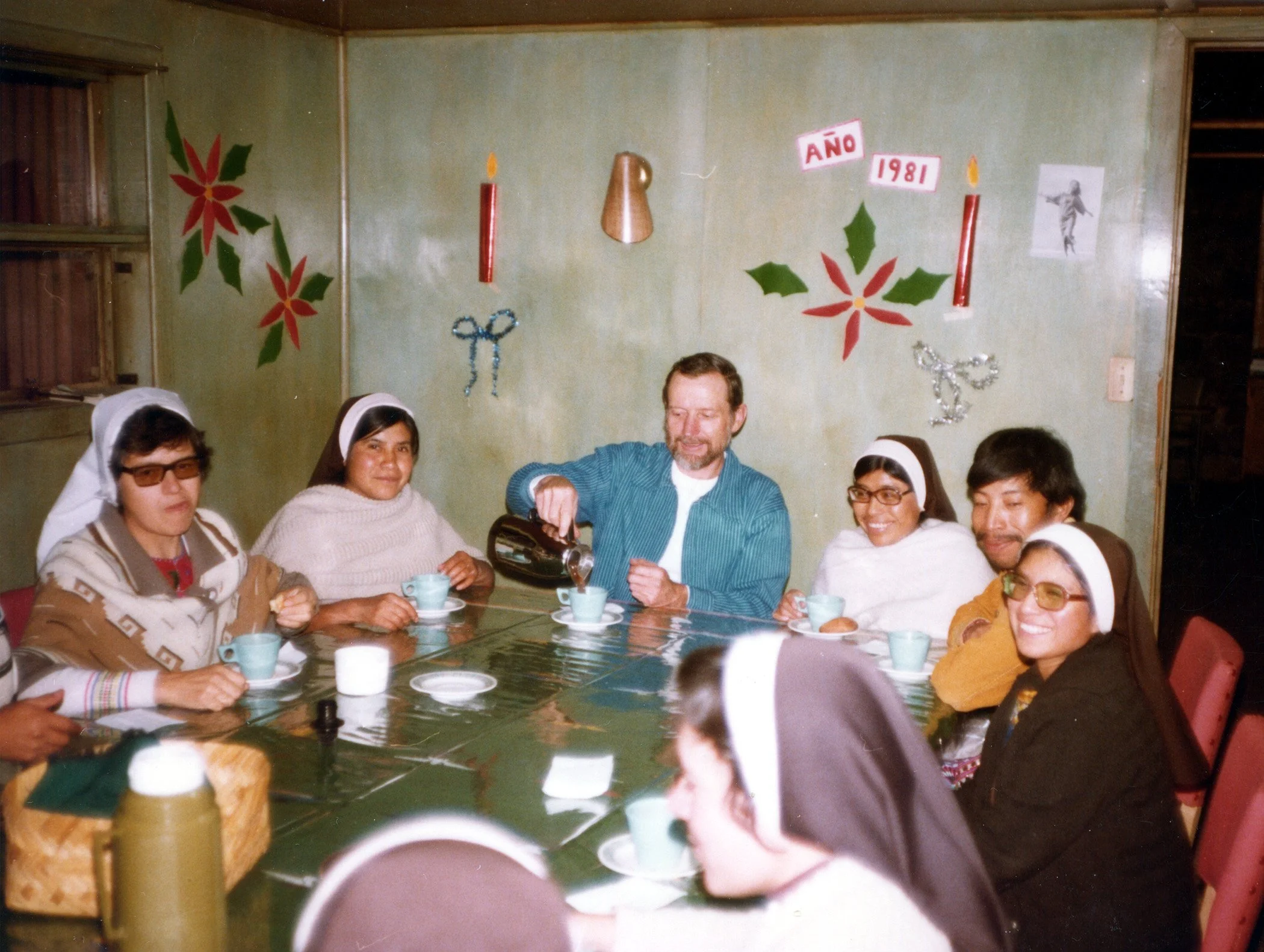 Rother with Nuns 1981.jpg