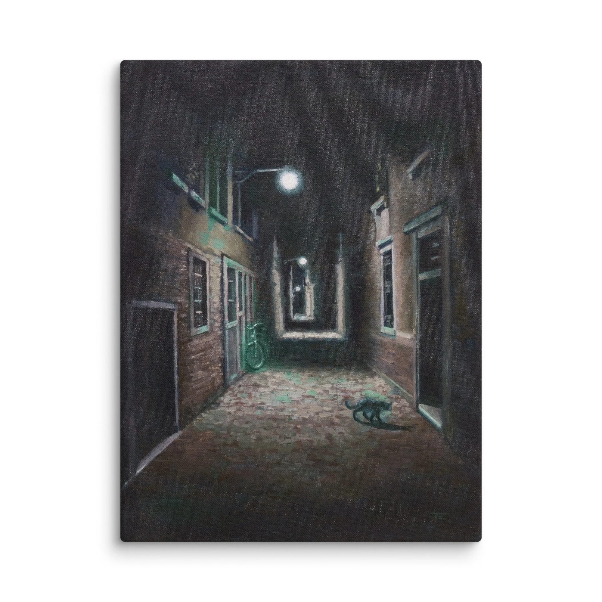 Alley Cat - Canvas