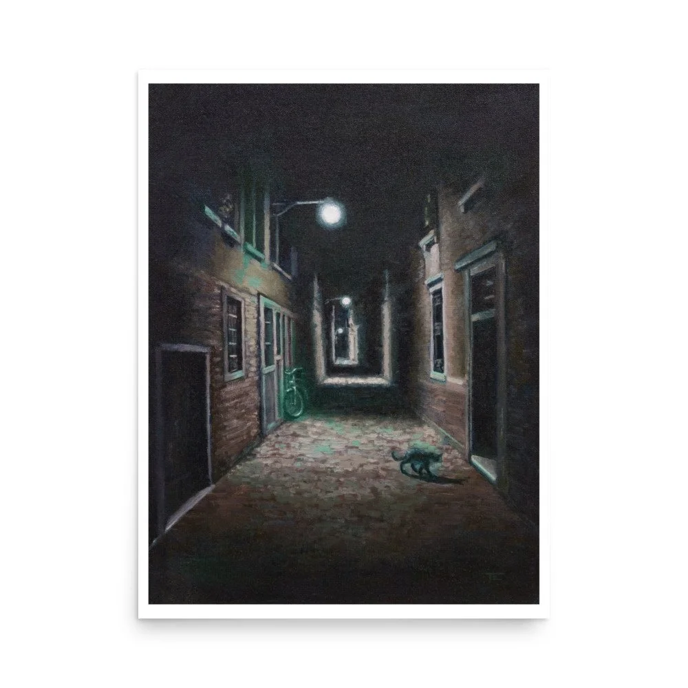 Alley Cat - Giclée