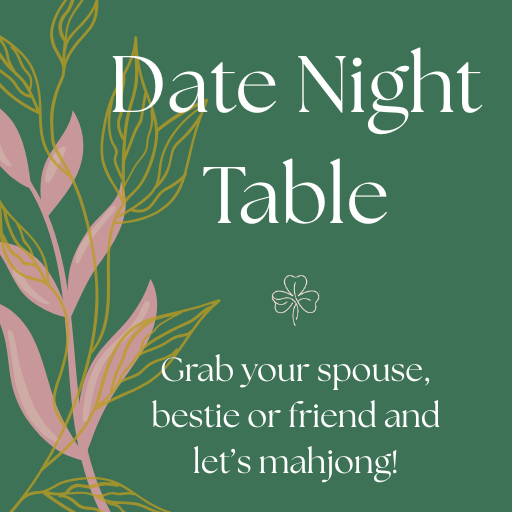 Date Night Table Graphic Illustration