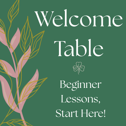 Welcome Table Graphic Illustration