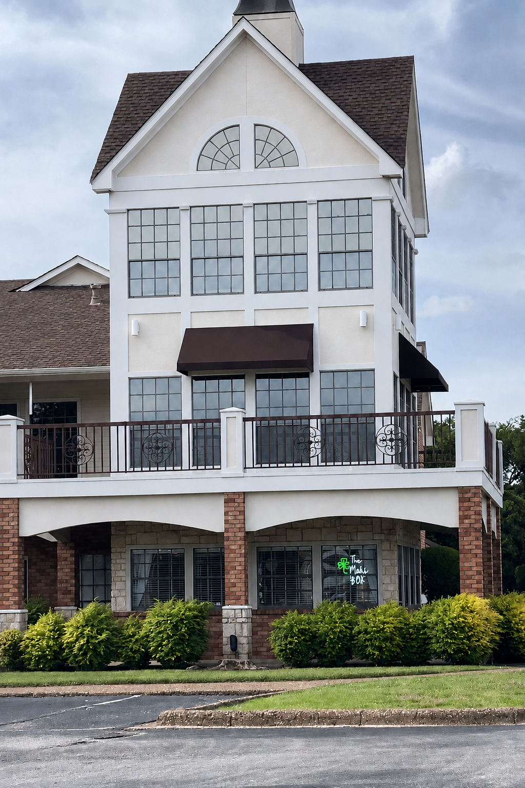 Outside entrance photo to the clover table mahjong