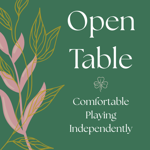 Open Table Graphic Illustration