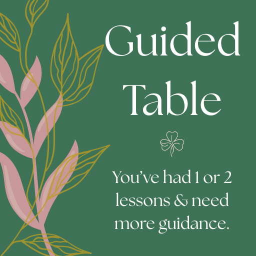 Guided Table Graphic Illustration