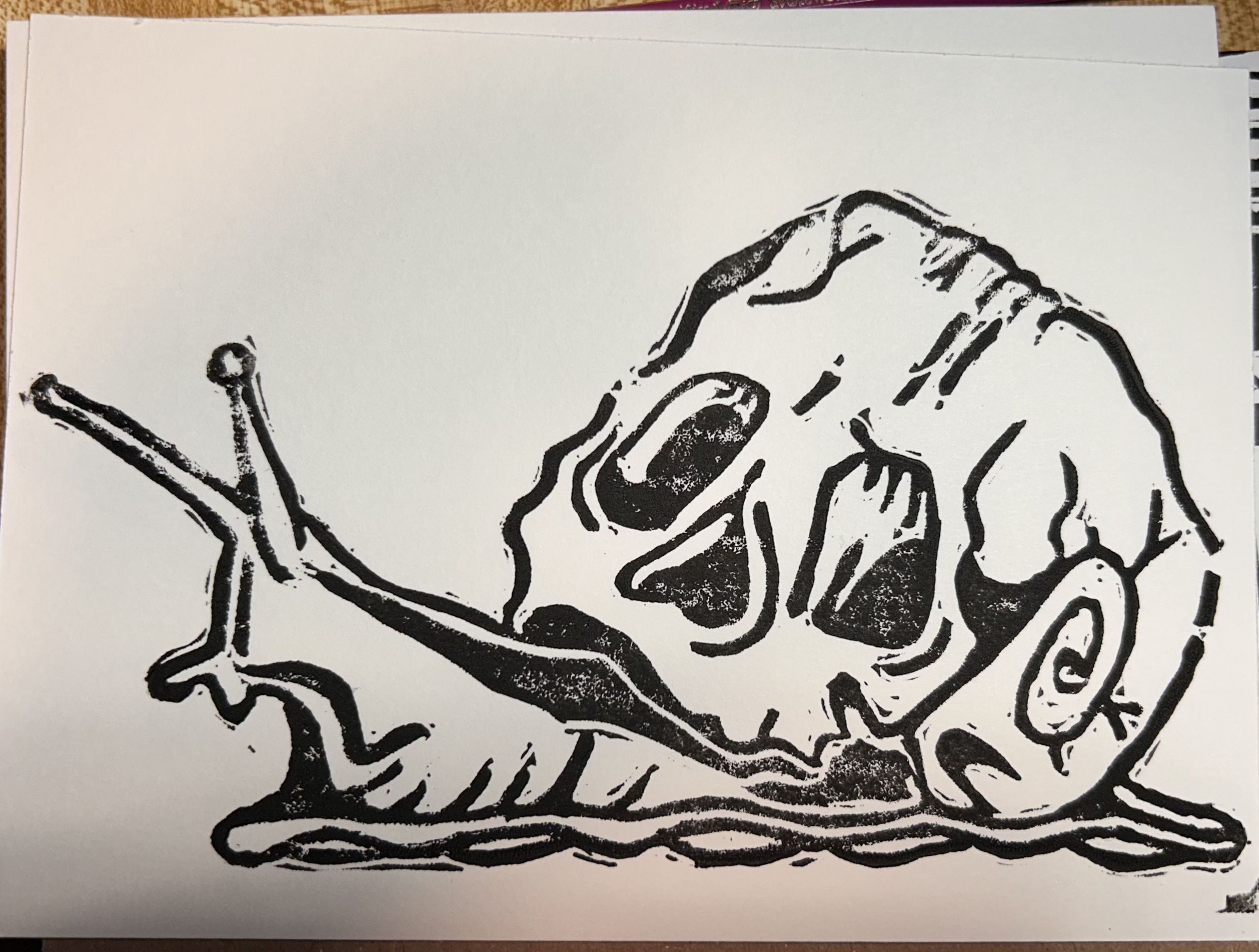 "PASSING THROUGH" PRINT