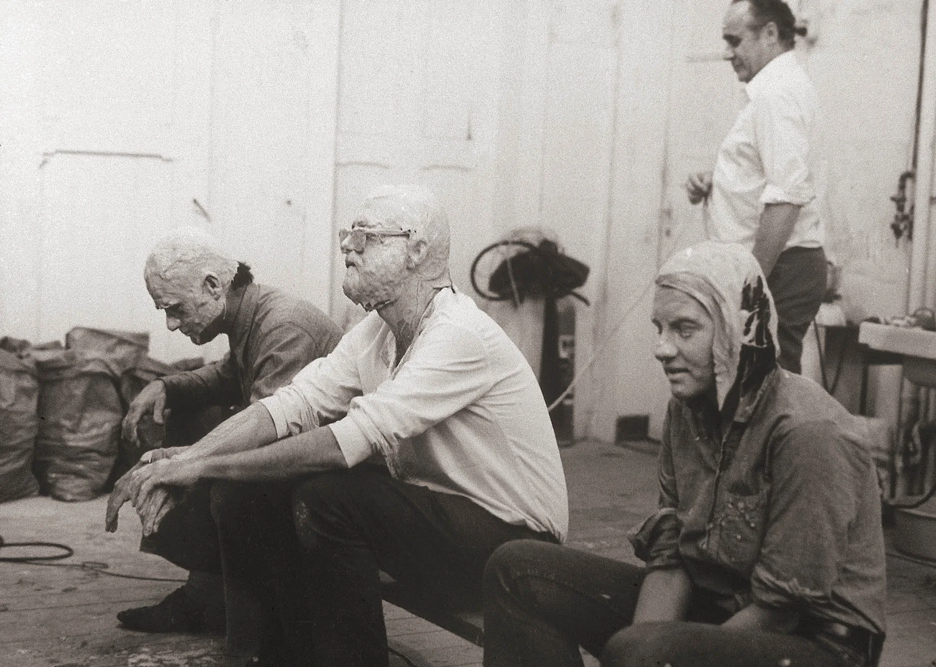 Jim Melchert, Changes, 1972 Amsterdam studio of Hetty Huisman. Photo courtesy of Mieke H.Hille