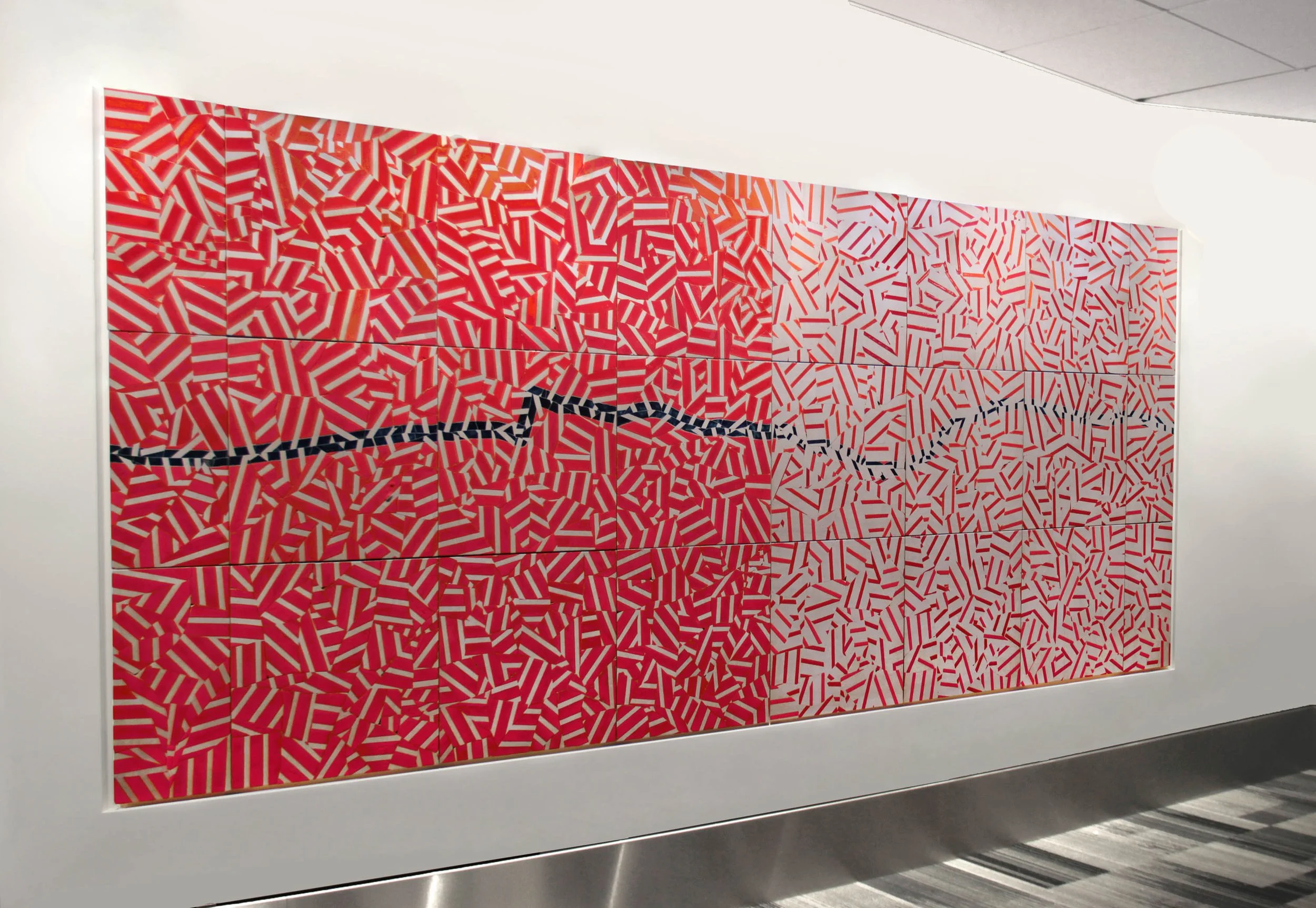 Riven/River installed at San Francisco International Airport