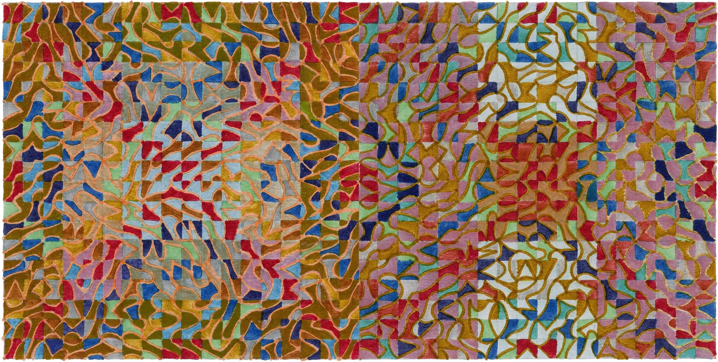 Untitled, 1985, ink on paper, 9.5" x 16"