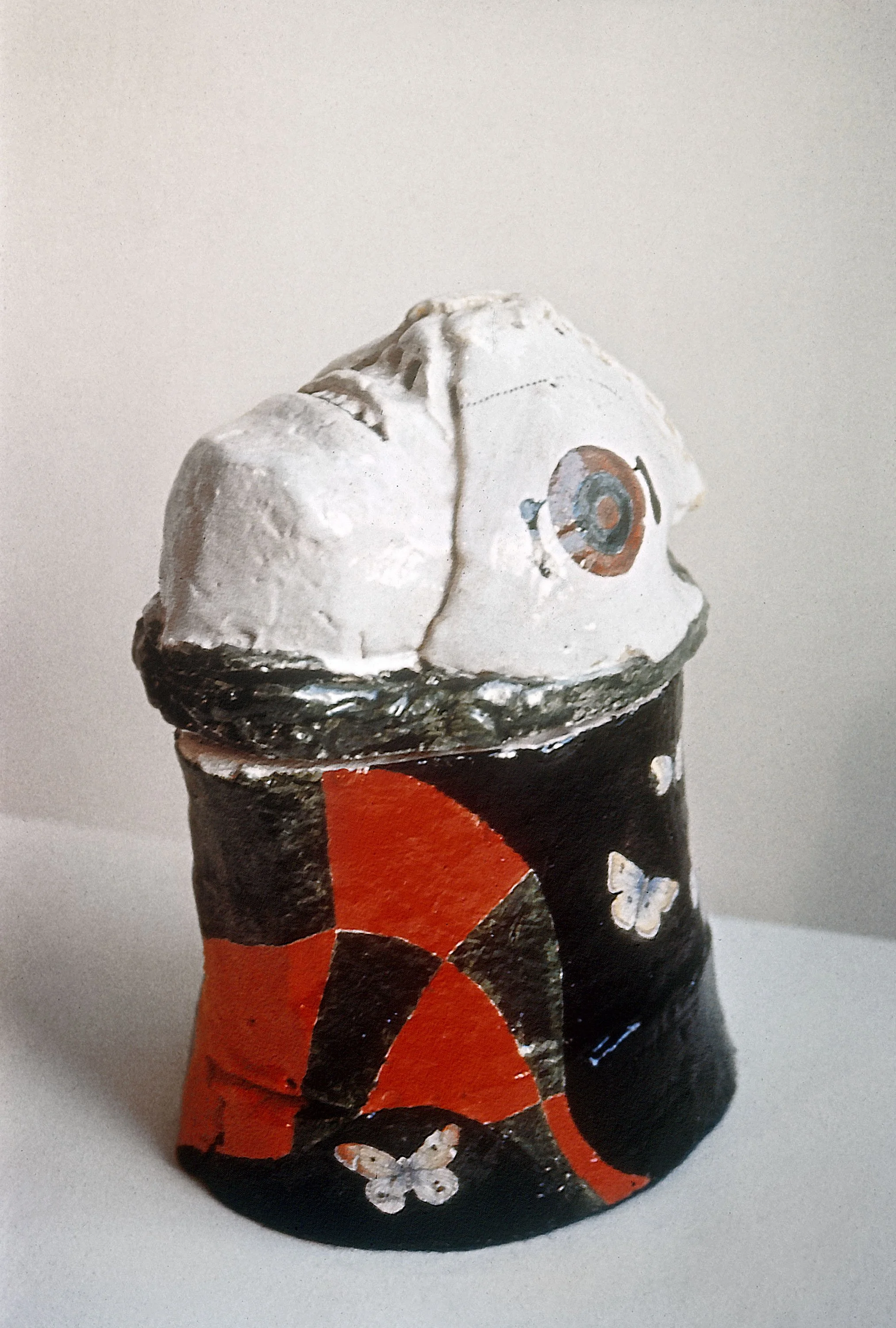 Butterfly Ghostjar, 1964, glazed stoneware