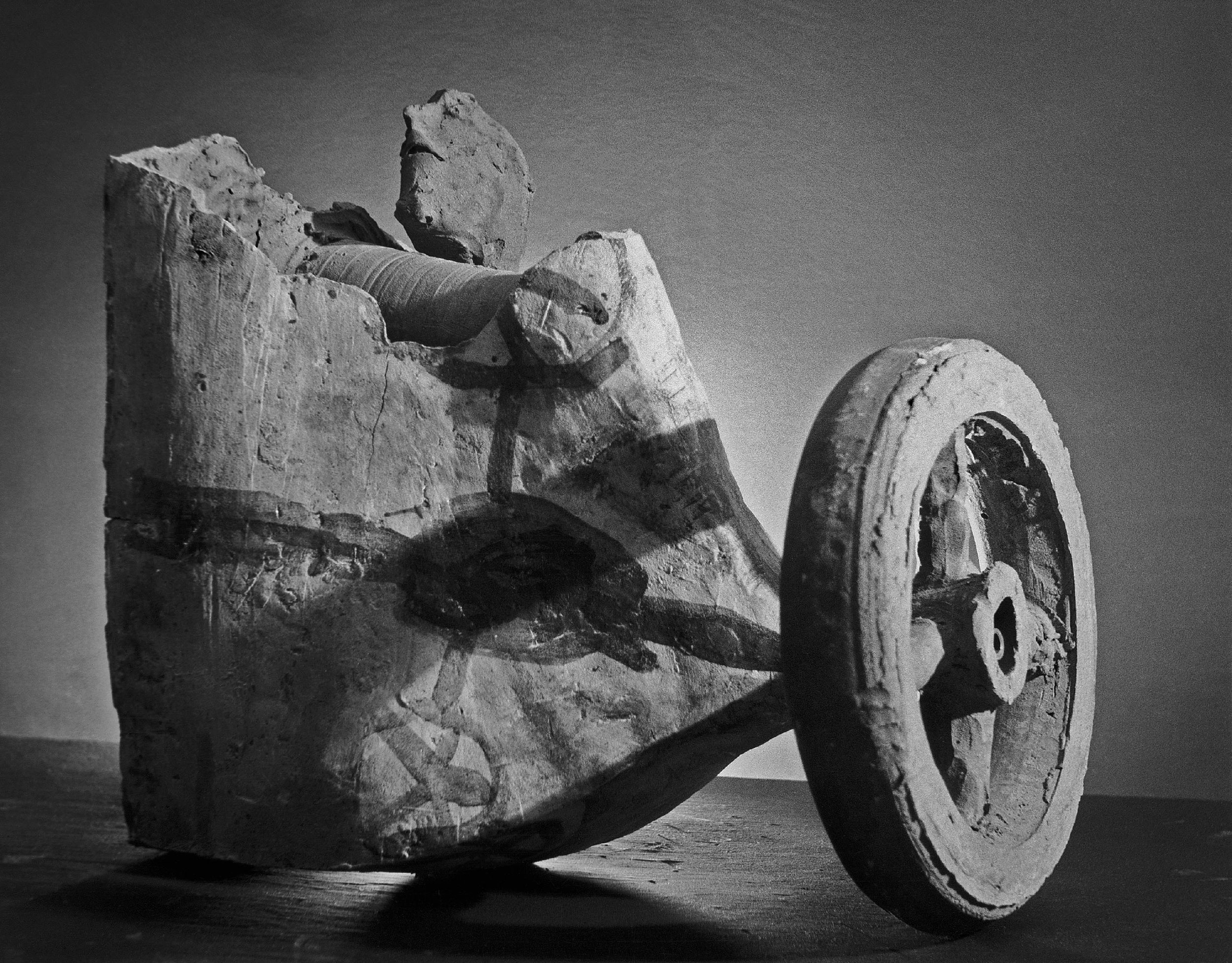Untitled, 1963, fired clay, 31" x 41"