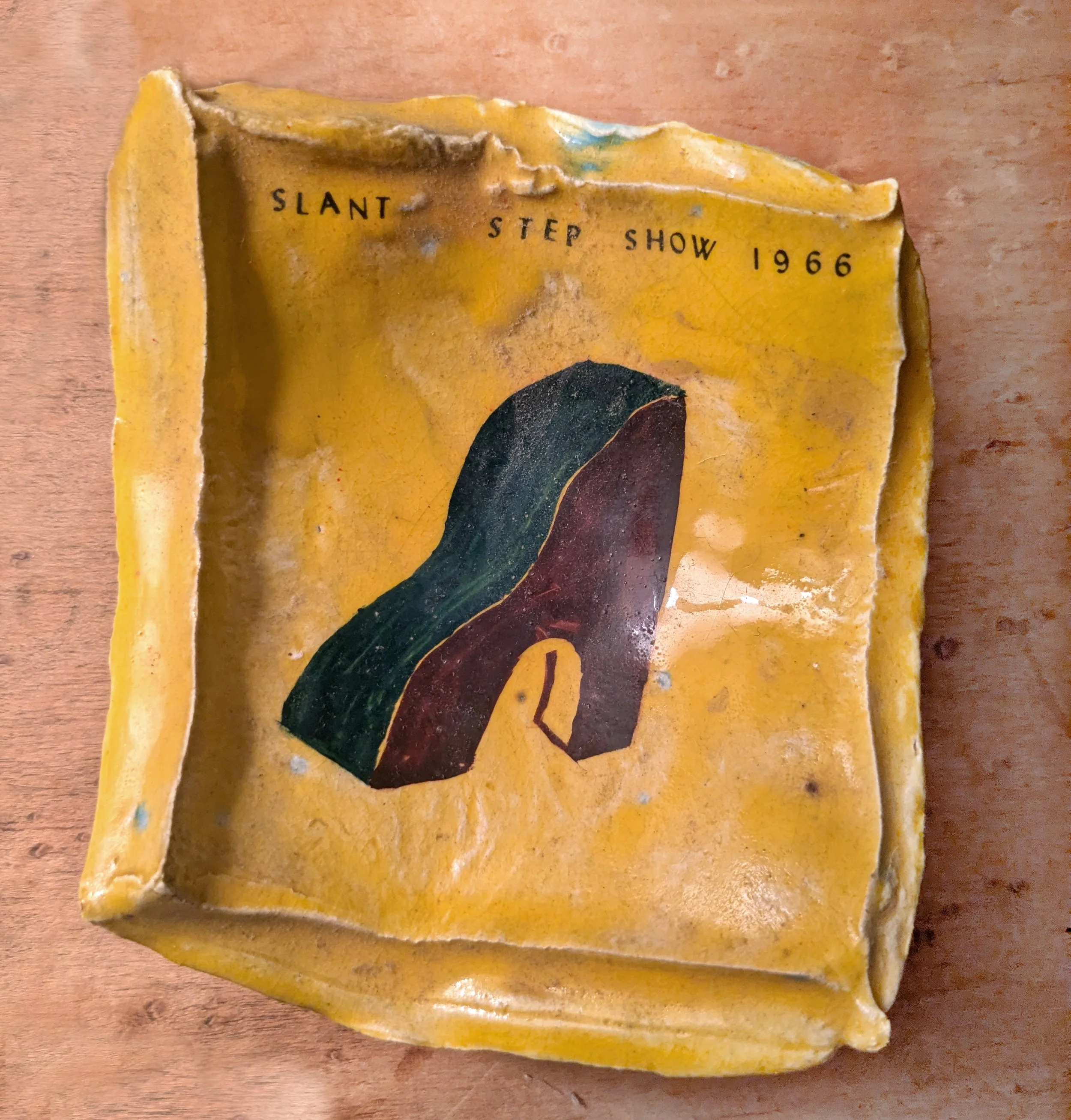 Jim Melchert, 1966, glazed stoneware, 7"x 5"