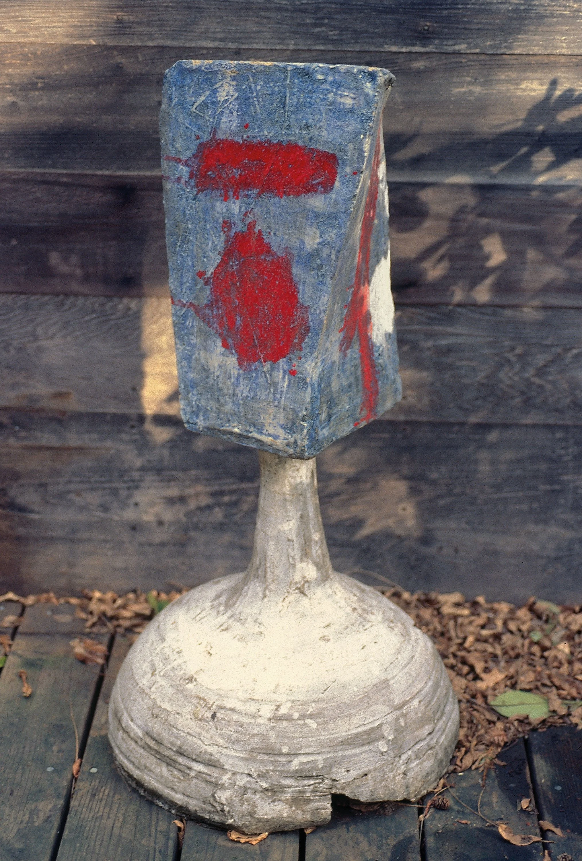 Untitled, 1962, glazed stoneware, 36" x 14"