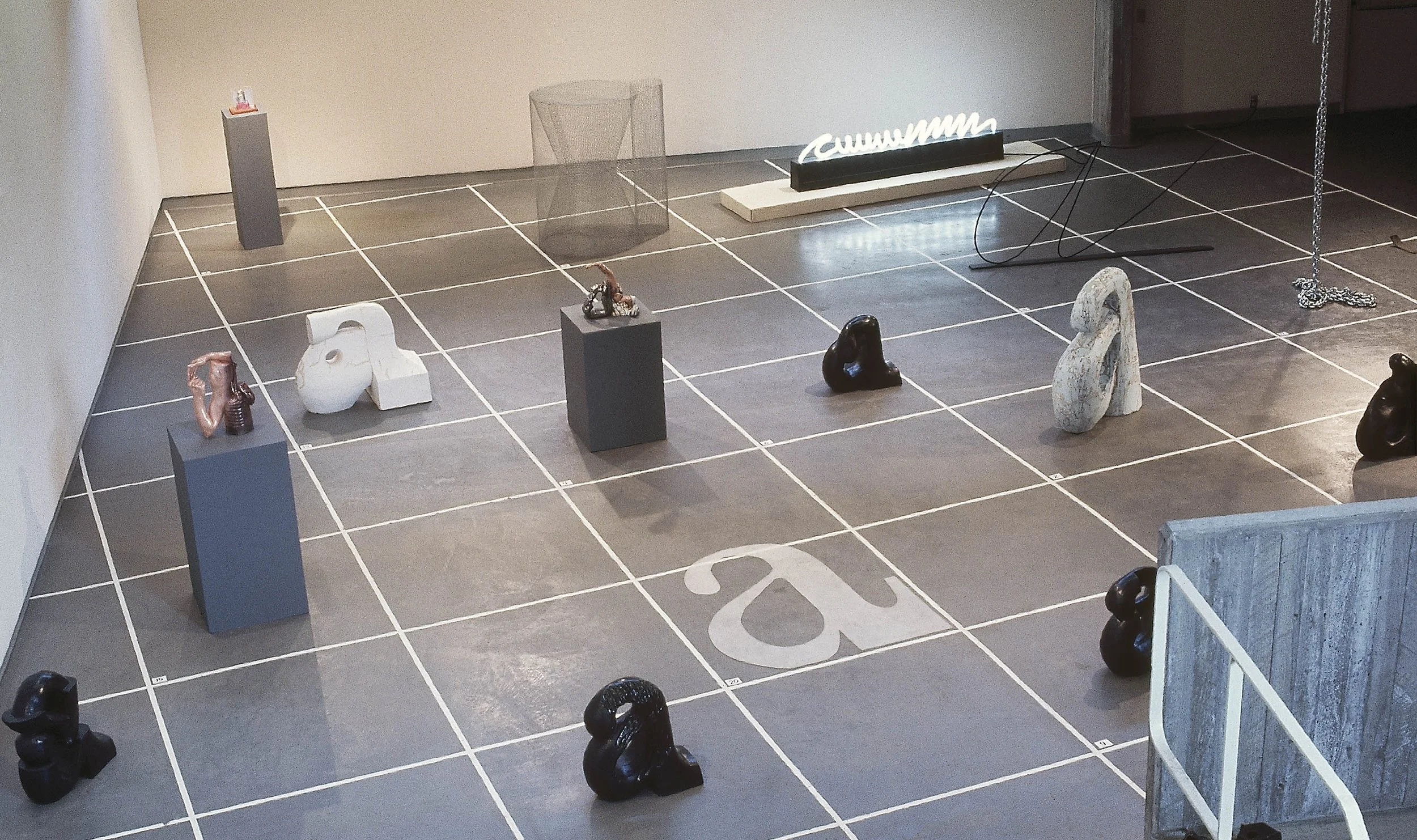 The a Show installation photo, 1970, San Francisco Art Institute