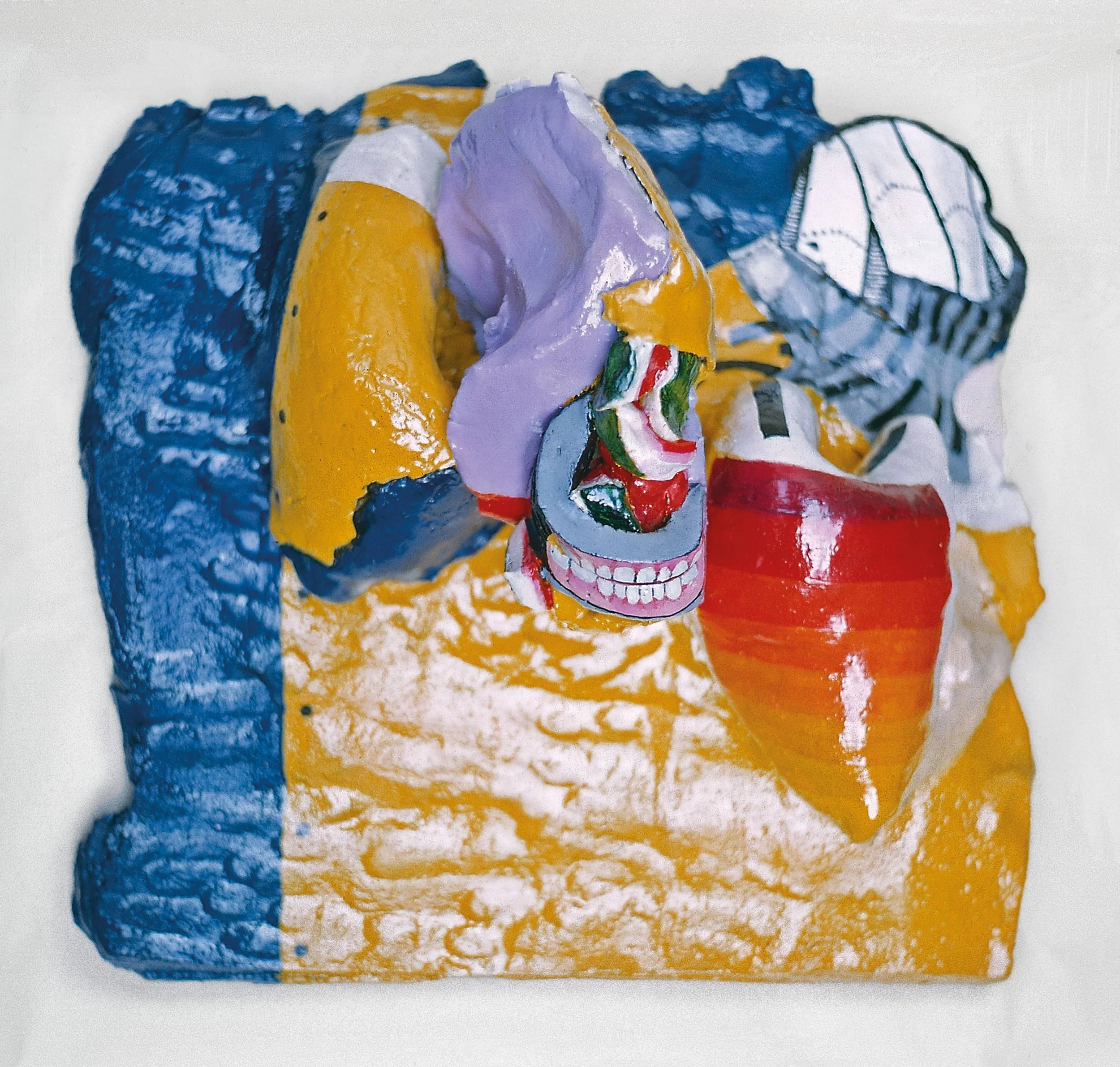 Still Life With Rapt Heart, 1964, glazed stoneware, 14" x 14" x 5", The Fine Arts Collection, Jan Shrem and Maria Manetti Shrem Museum of Art, UC Davis