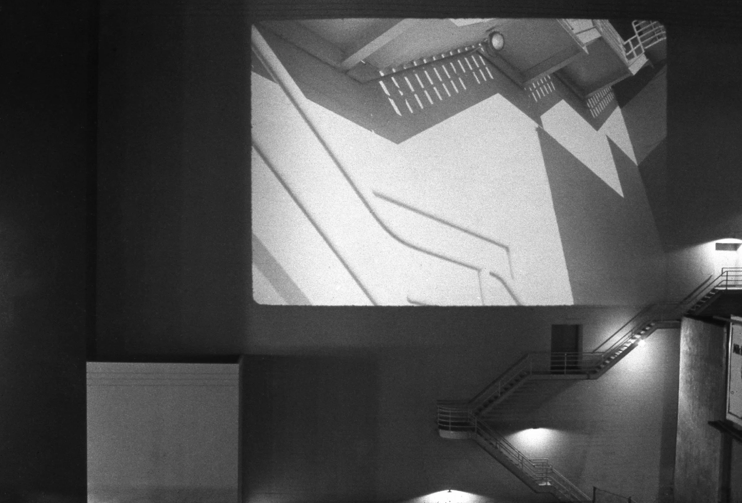  Location Project #10, November 1974, Paramount Theater, Oakland, California, a different slide projected for two and a half hours each night for one week