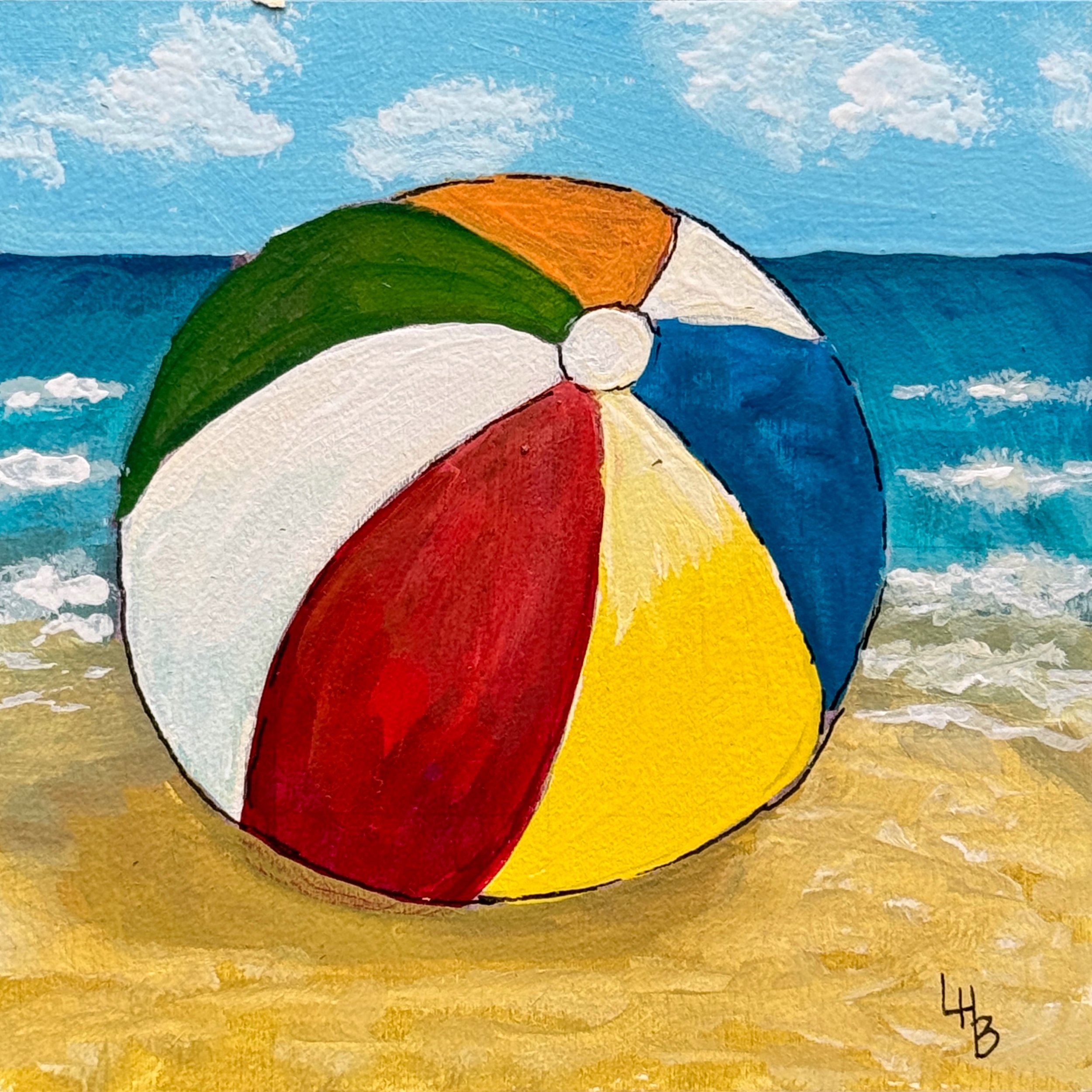 Tiny Joy 27 Beach Ball