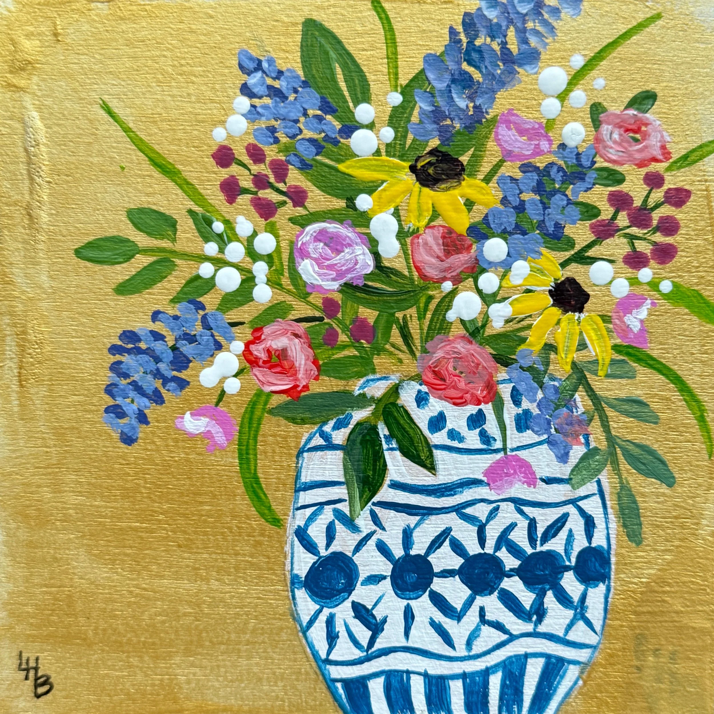 Tiny Joy 12 Chinoiserie Vase
