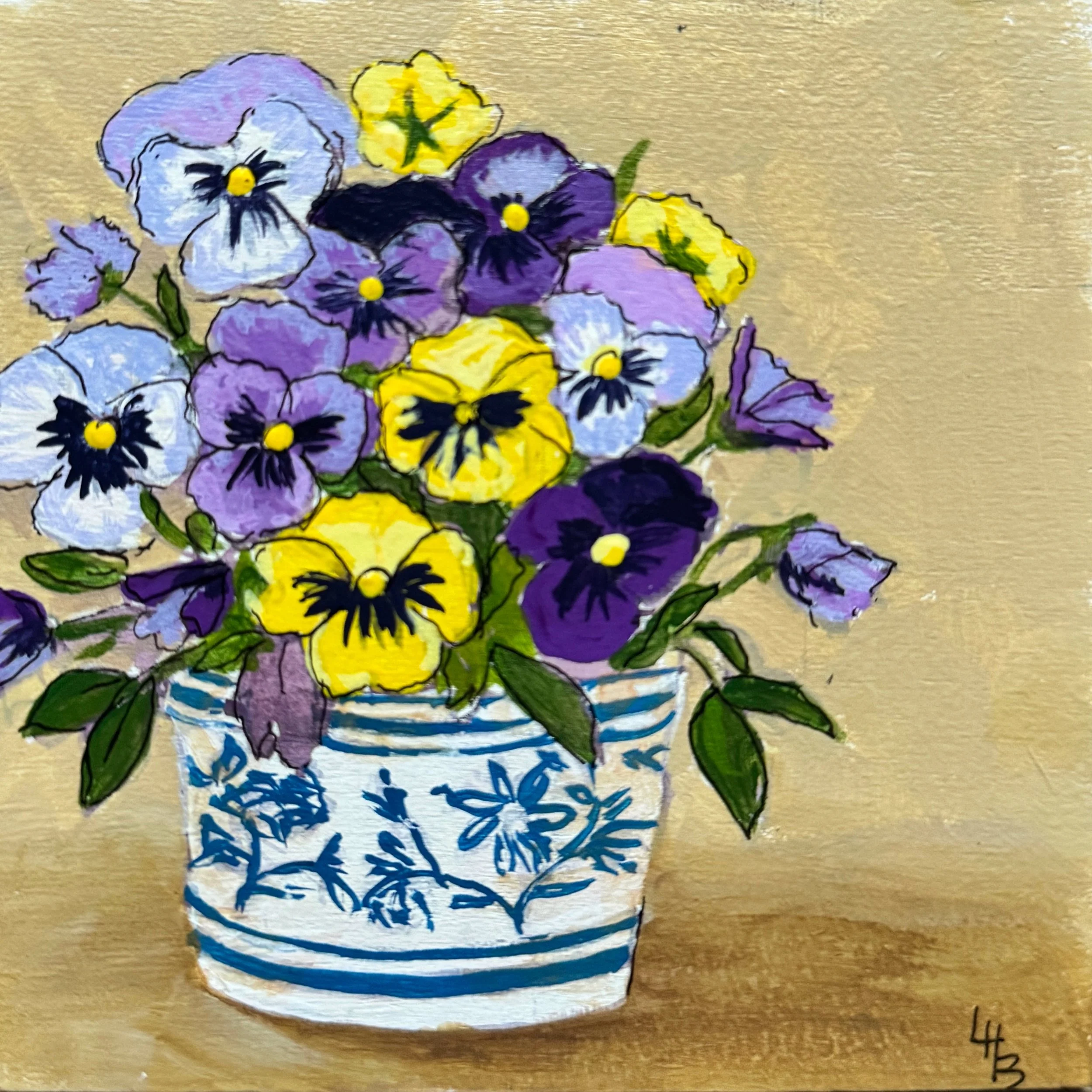 Tiny Joy 25 Pansies