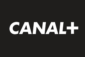 Canal+ logo with white text on a black background