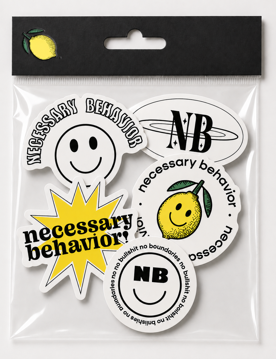 A sticker set developed for merchandise, packaging, events, and community outreach.