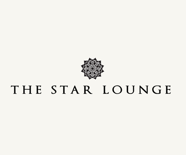 Logo for The Star Lounge, an accessory concept of The Ritz-Carlton New York, Central Park known for its upscale, intimate setting and afternoon tea service. This design served as its primary brand identity upon opening in 2014.