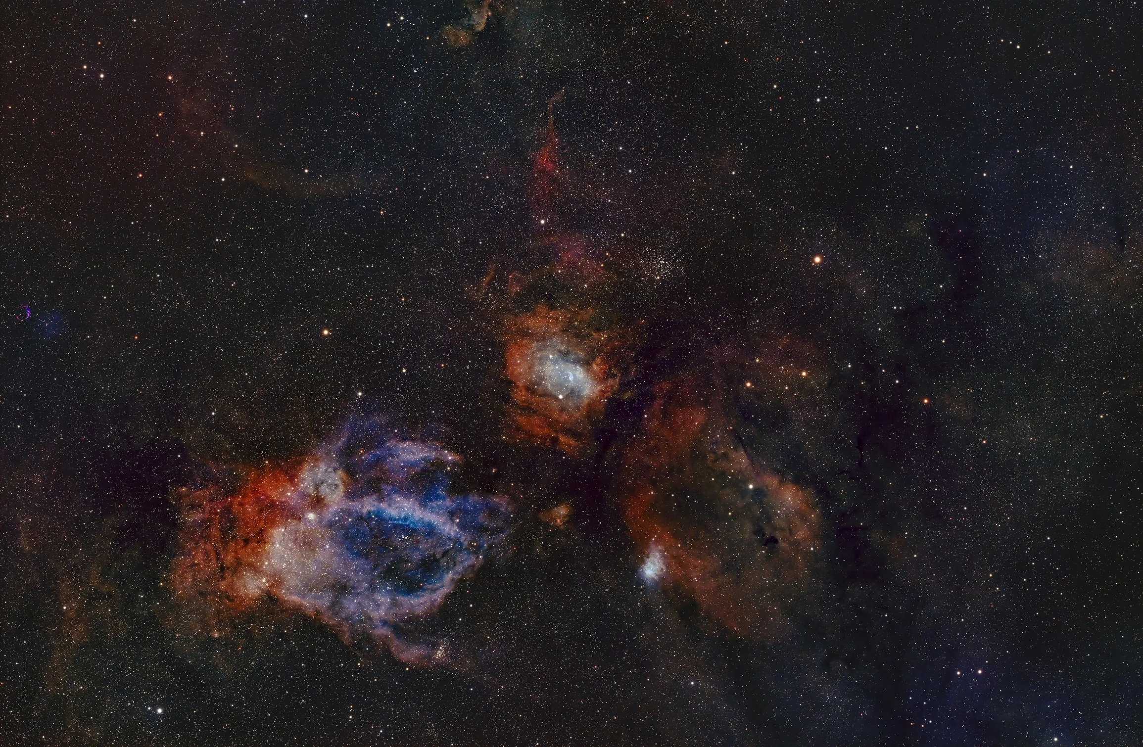 NGC7635 20260721 Bubble Nebula SHO