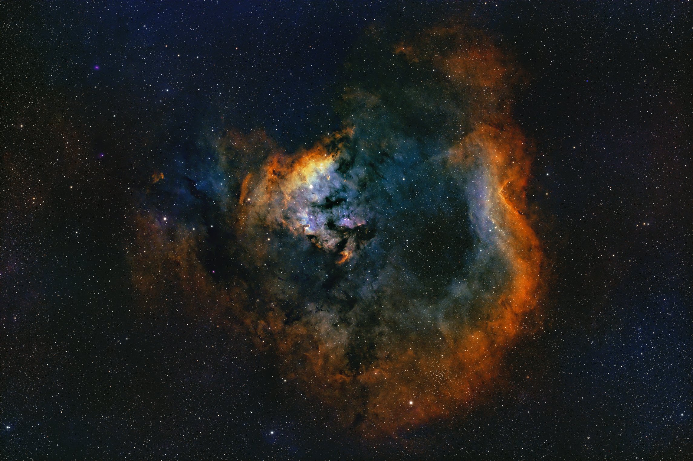 V398 Cephei 20260705 Question Mark Nebula SHO