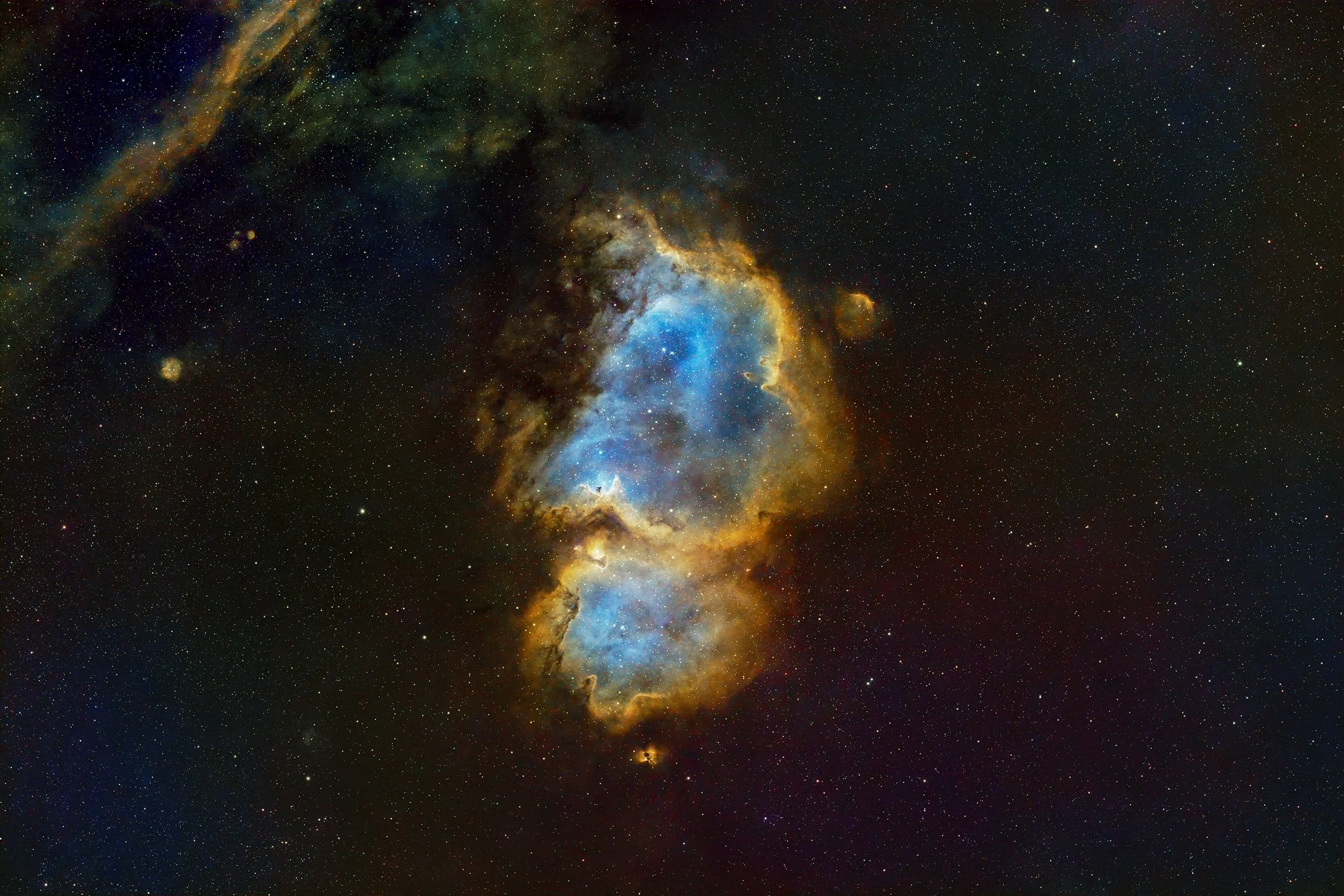 IC1848 Soul Nebula SHO