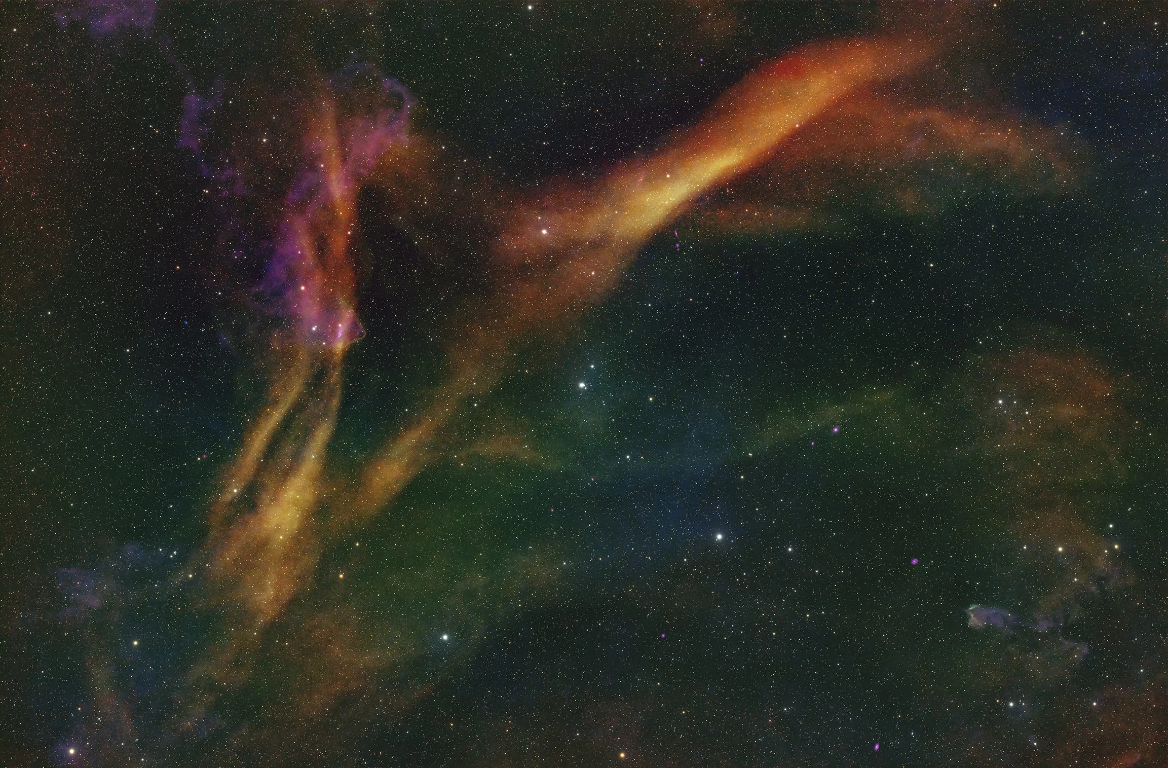 SH2-126 20260814 Gecko Nebula SHO